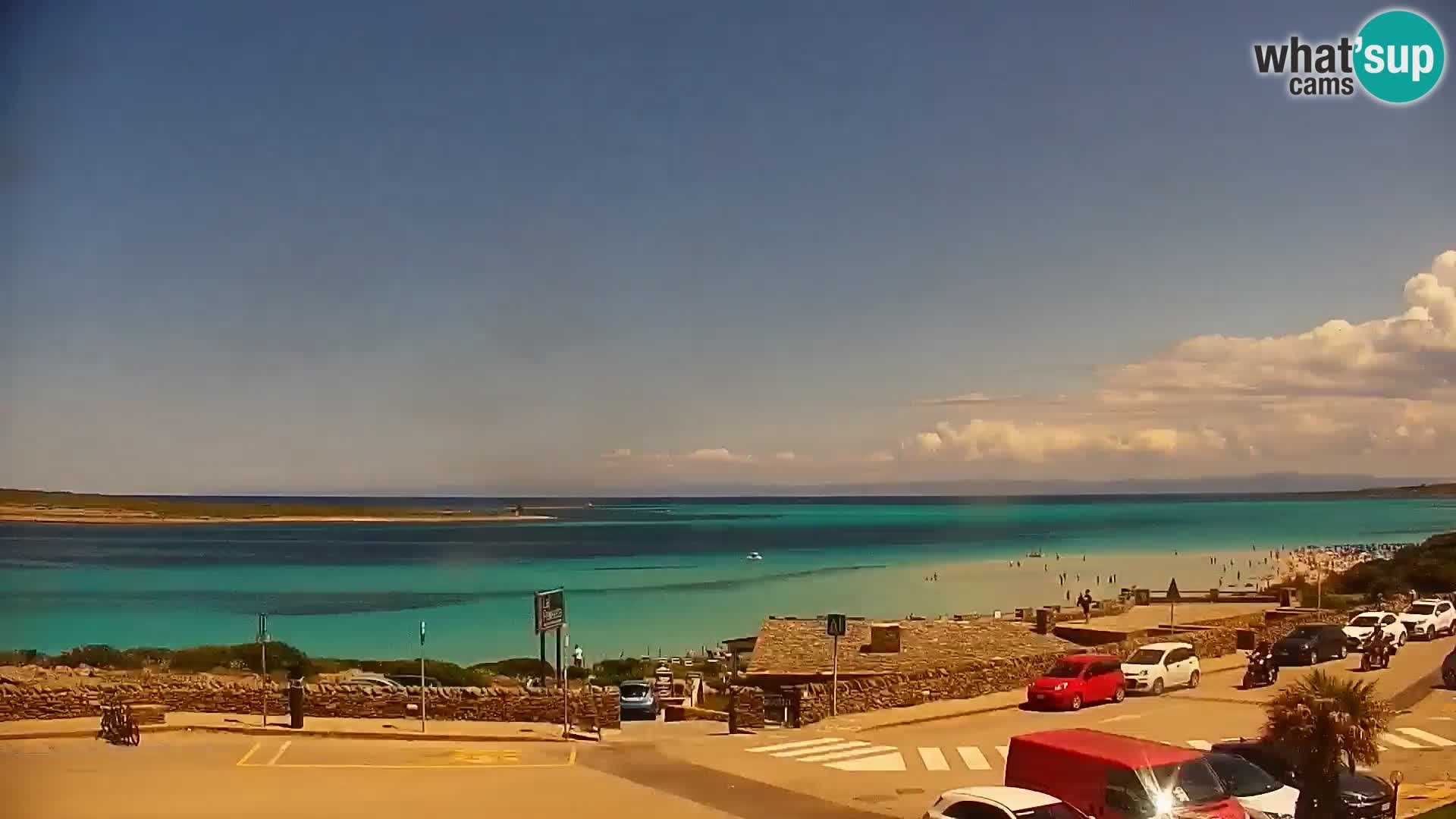 Stintino Live Webcam La Pelosa Strand – Sardinien – Italien