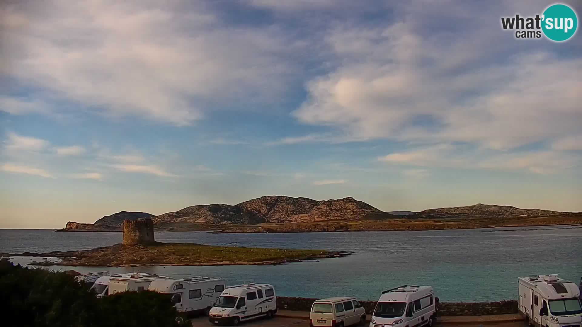 Capo Falcone web kamera Stintino – Plaža La Pelosa