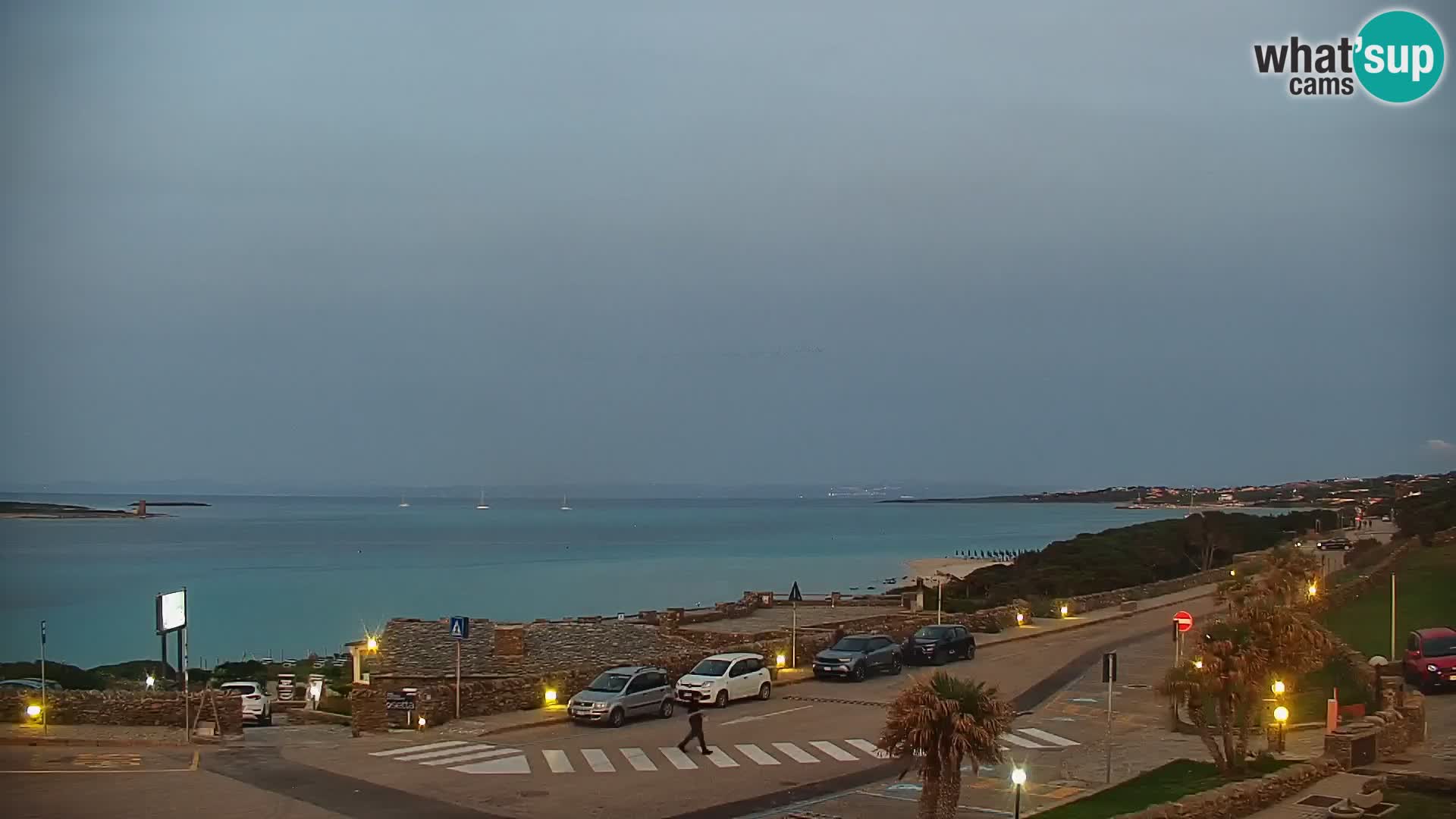 Stintino Web kamera uživo plaža La Pelosa – Sardinija – Italija