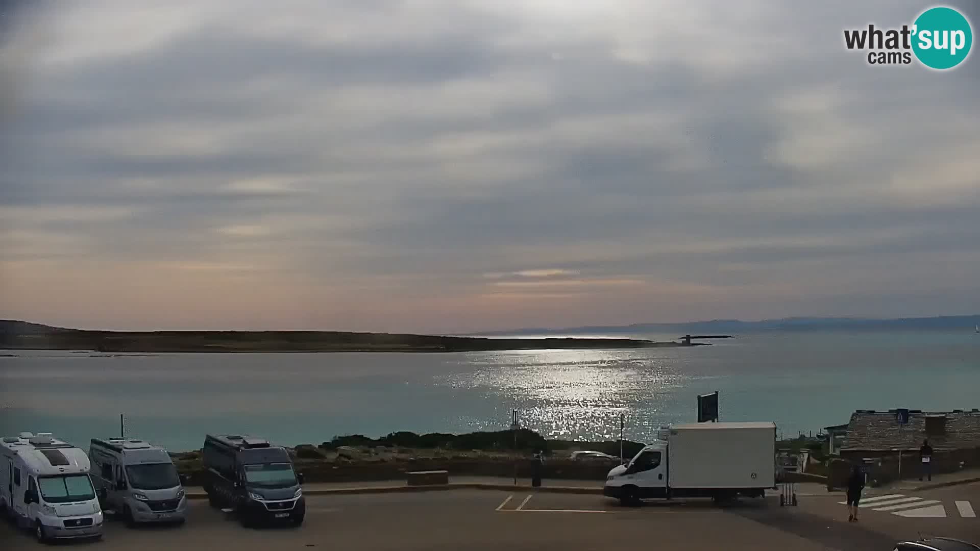Capo Falcone livecam Stintino – La Pelosa Strand
