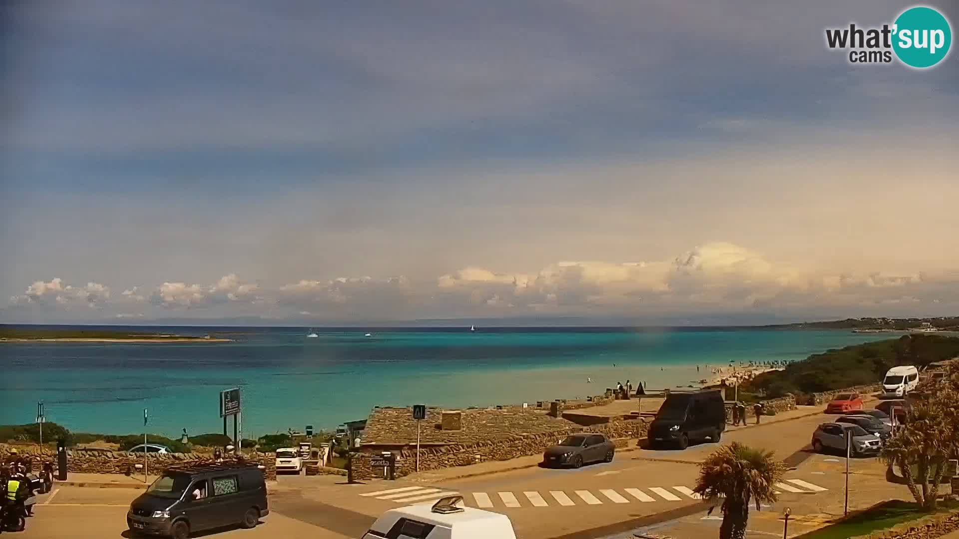 Stintino Live webcam La Pelosa beach – Sardinia – Italy