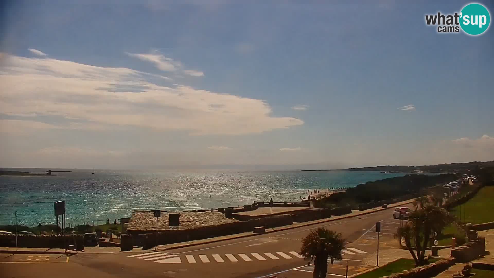 Capo Falcone webcam Stintino – Spiaggia La Pelosa