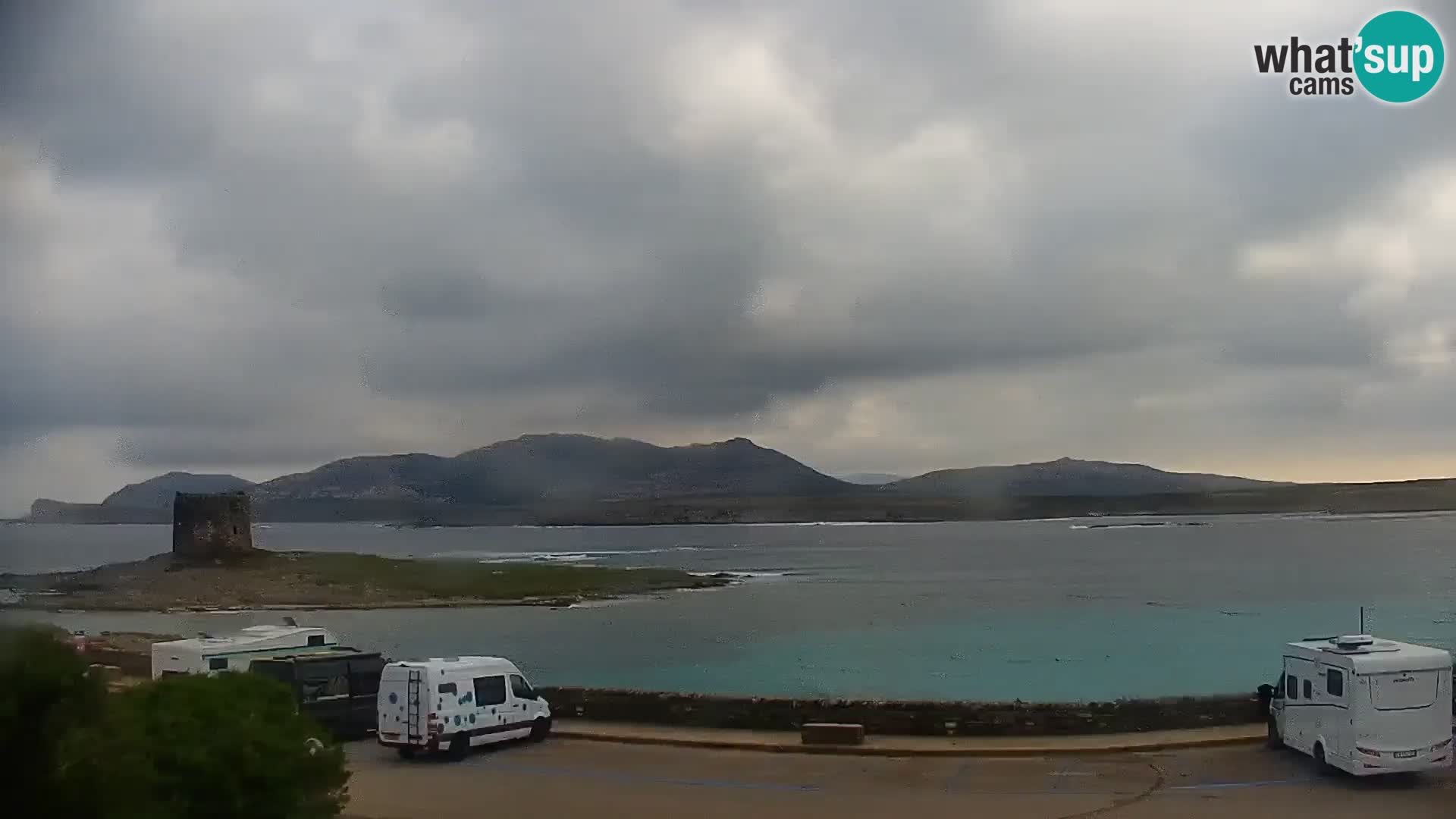 Capo Falcone webcam Stintino – Spiaggia La Pelosa