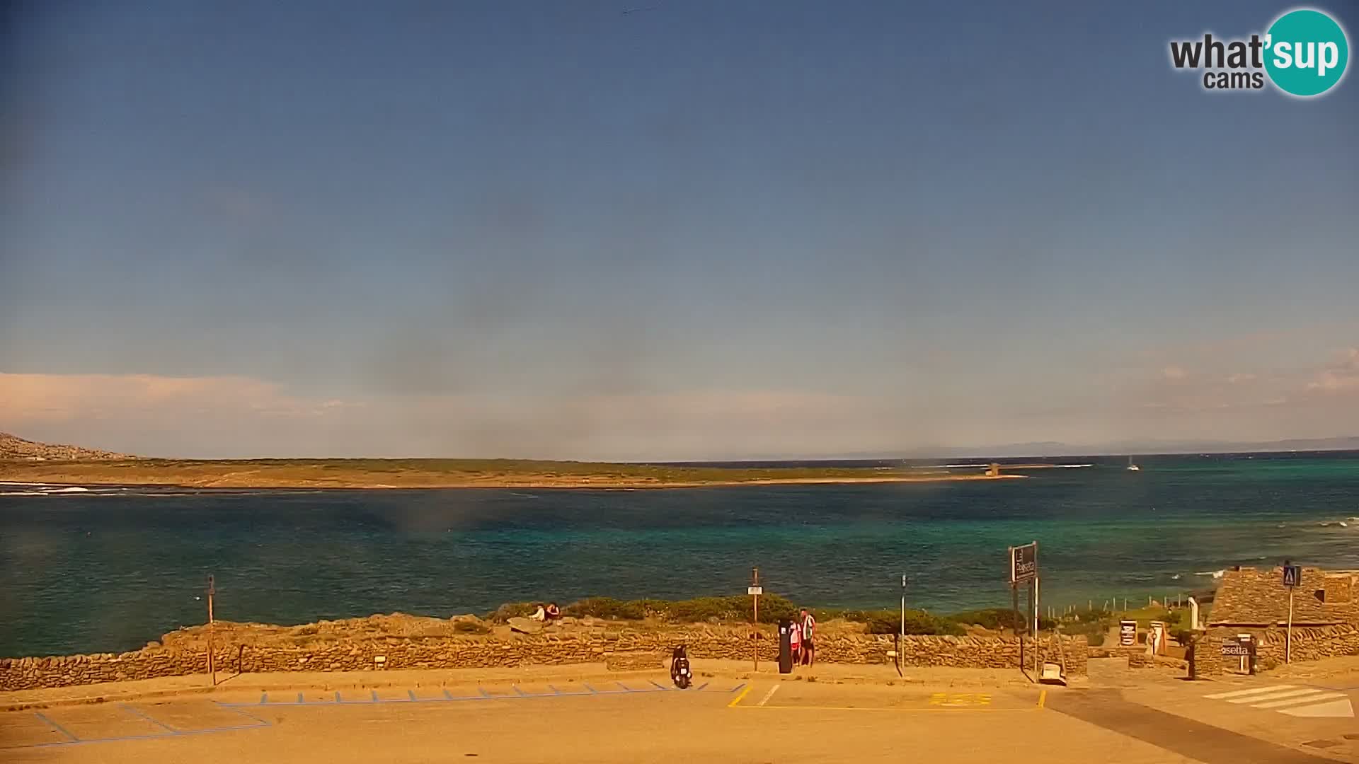 Capo Falcone webcam Stintino – Spiaggia La Pelosa
