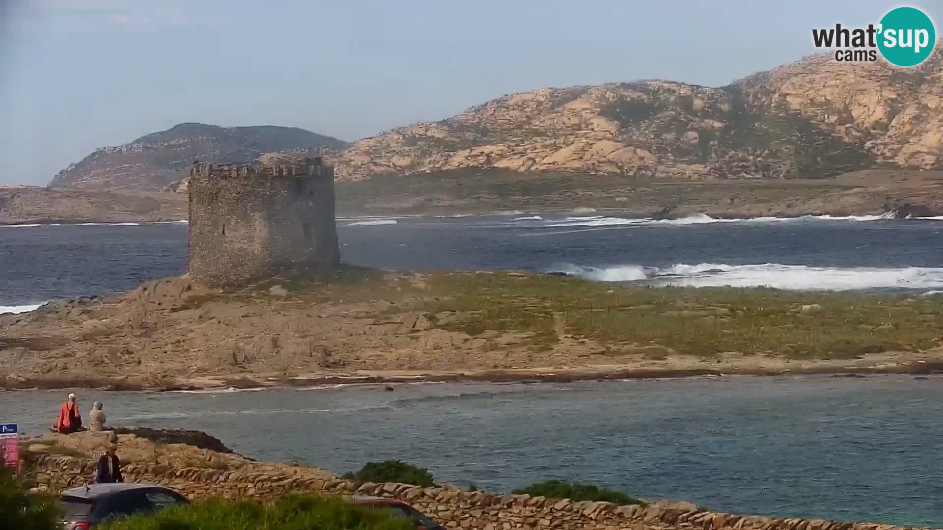 Stintino Web kamera uživo plaža La Pelosa – Sardinija – Italija