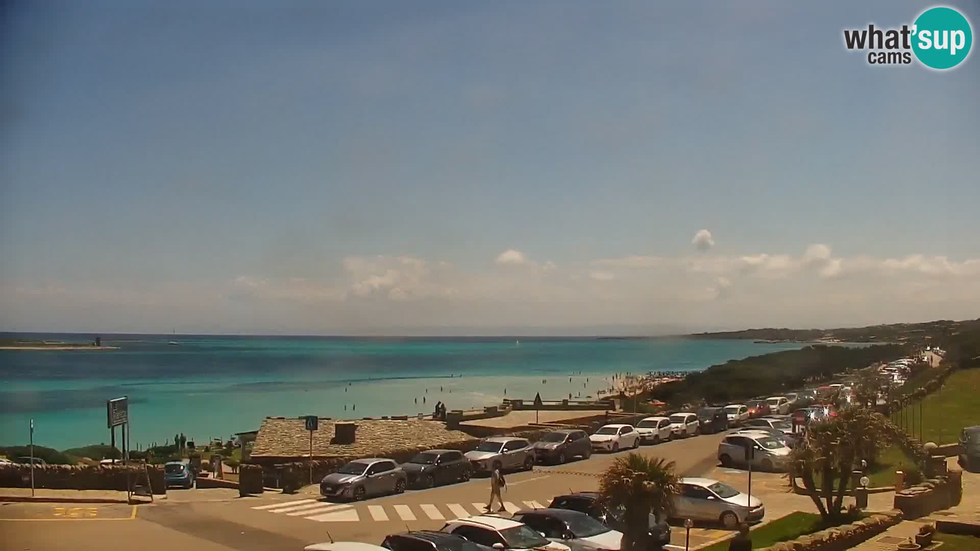 Capo Falcone web kamera Stintino – Plaža La Pelosa