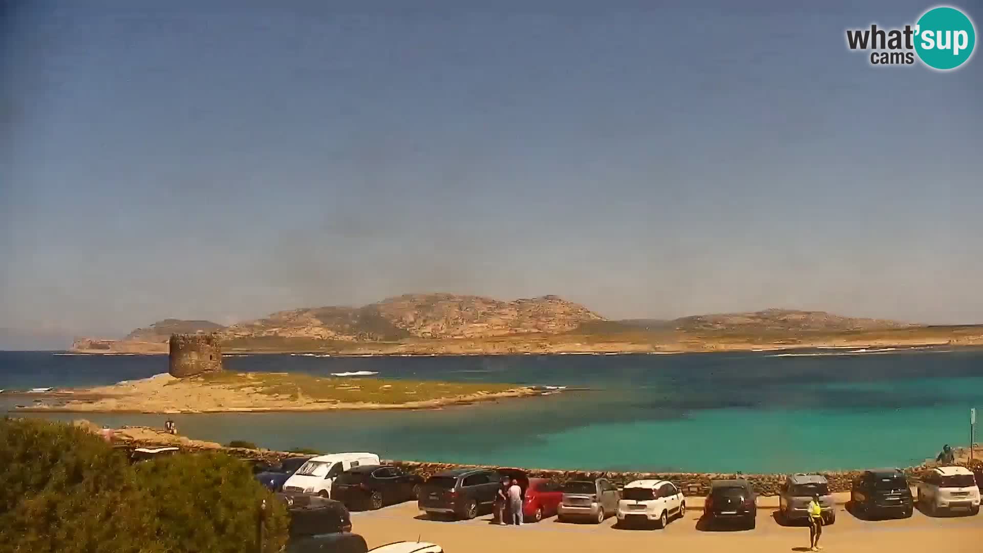 Capo Falcone livecam Stintino – La Pelosa Strand