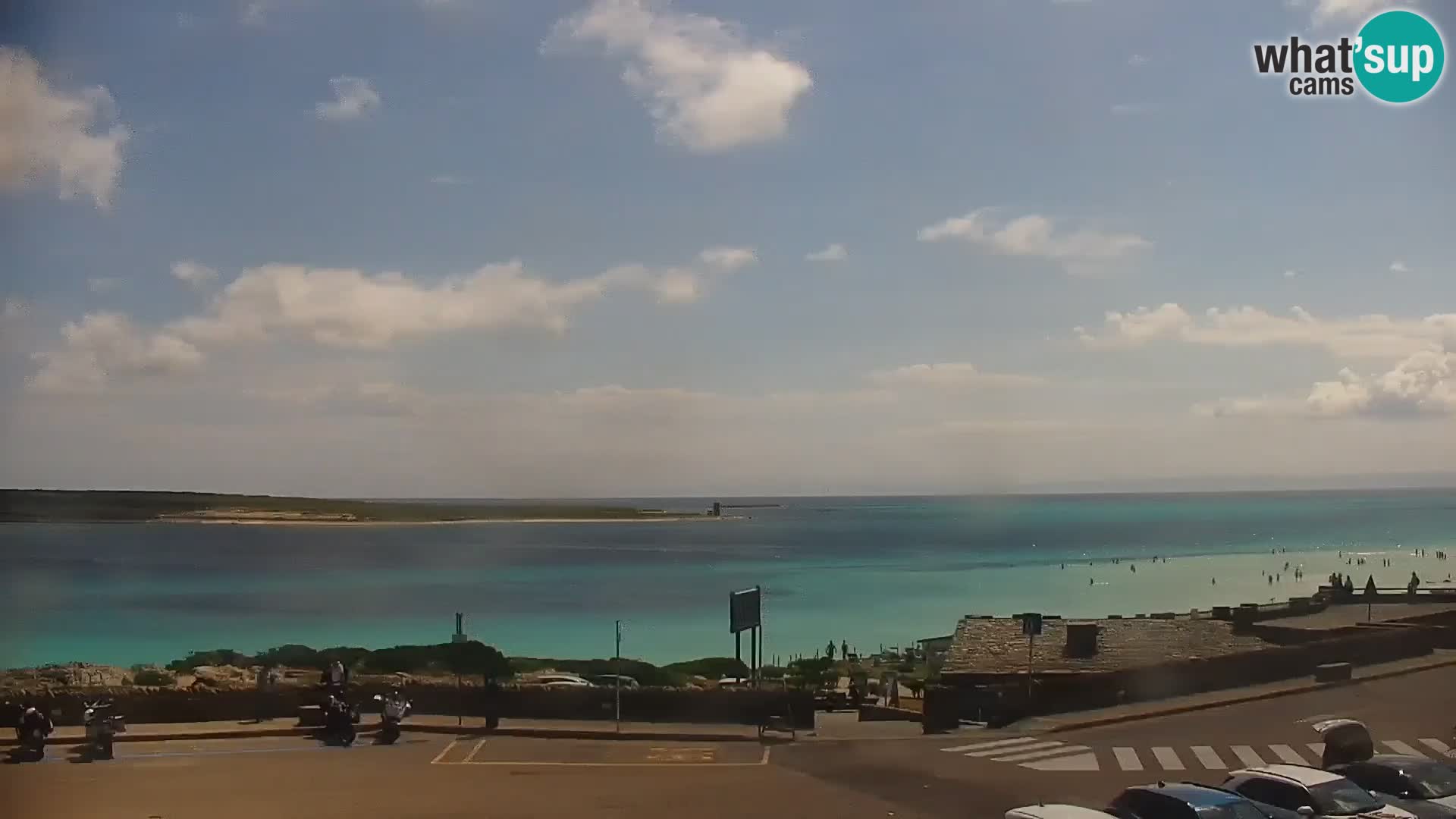 Stintino Cámara web en vivo Playa de La Pelosa – Cerdeña – Italia