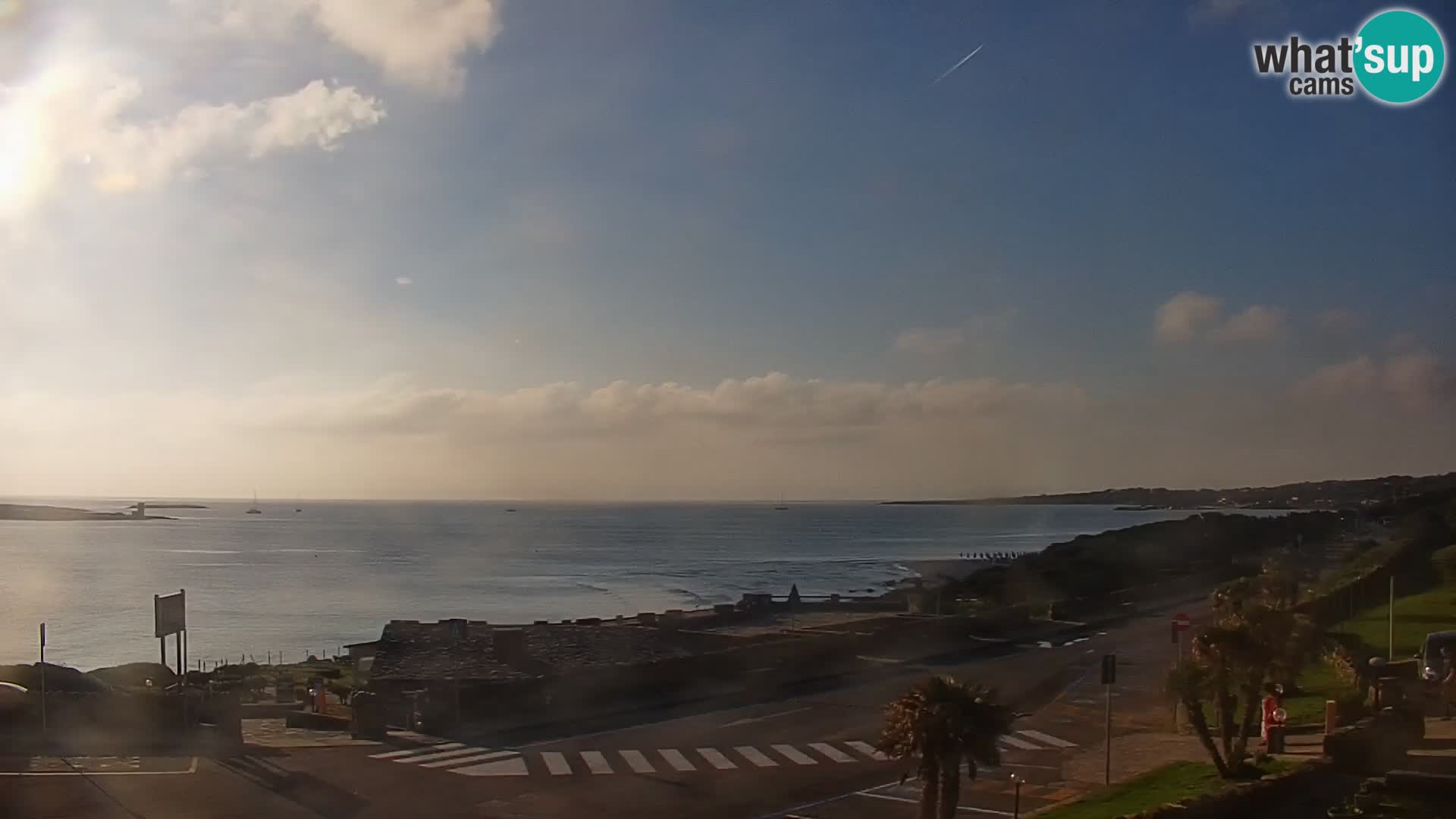 Capo Falcone web kamera Stintino – Plaža La Pelosa