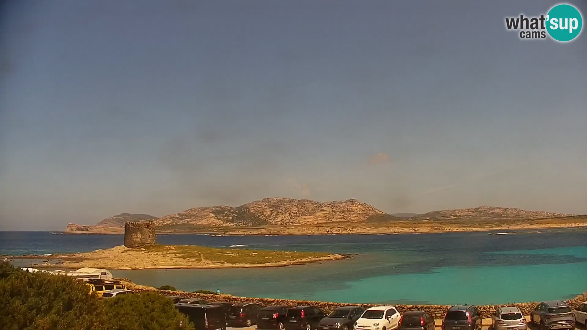 Capo Falcone webcam Stintino – Spiaggia La Pelosa