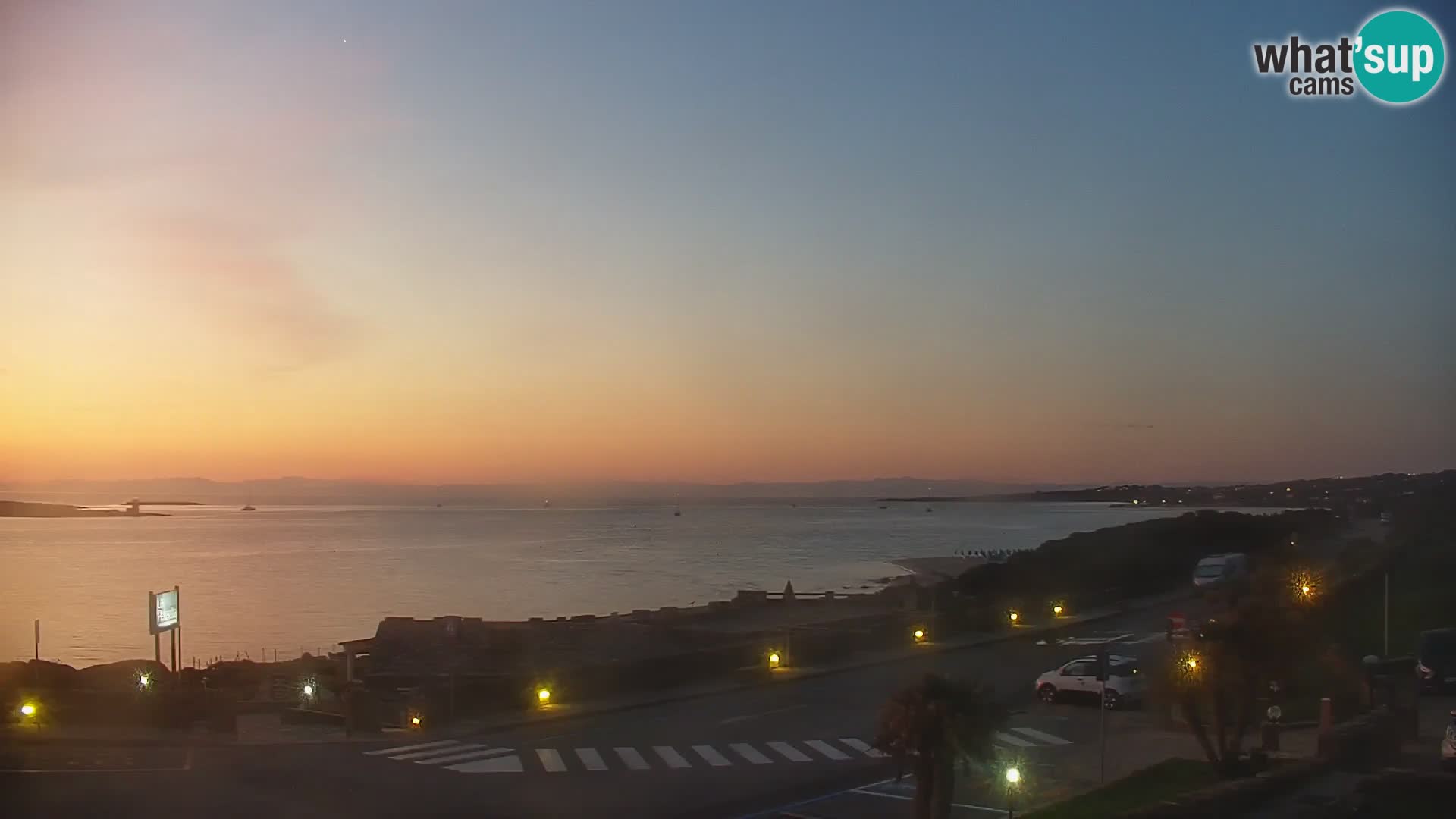 Capo Falcone webcam Stintino – Spiaggia La Pelosa