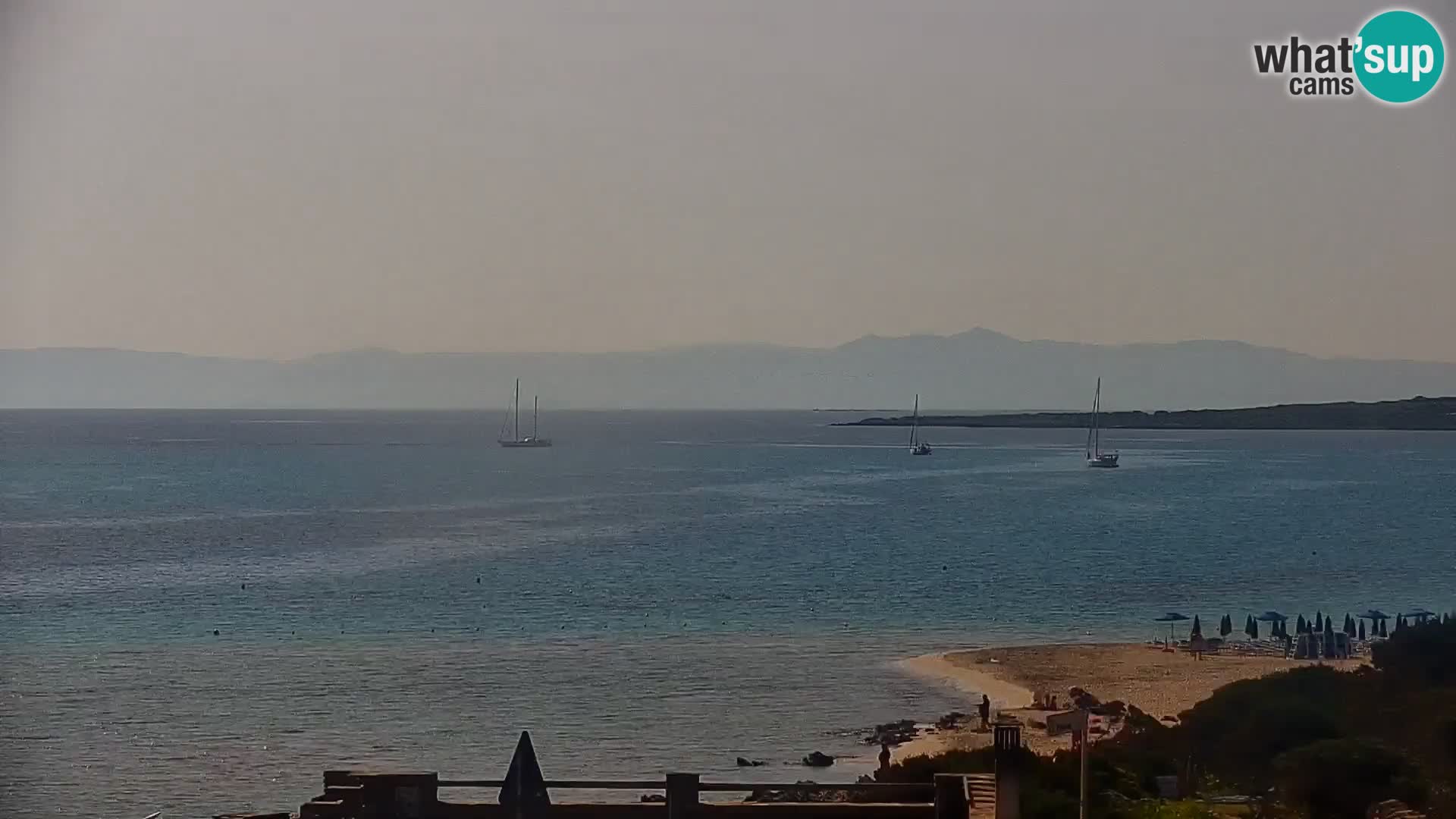 Stintino Live Webcam La Pelosa Strand – Sardinien – Italien