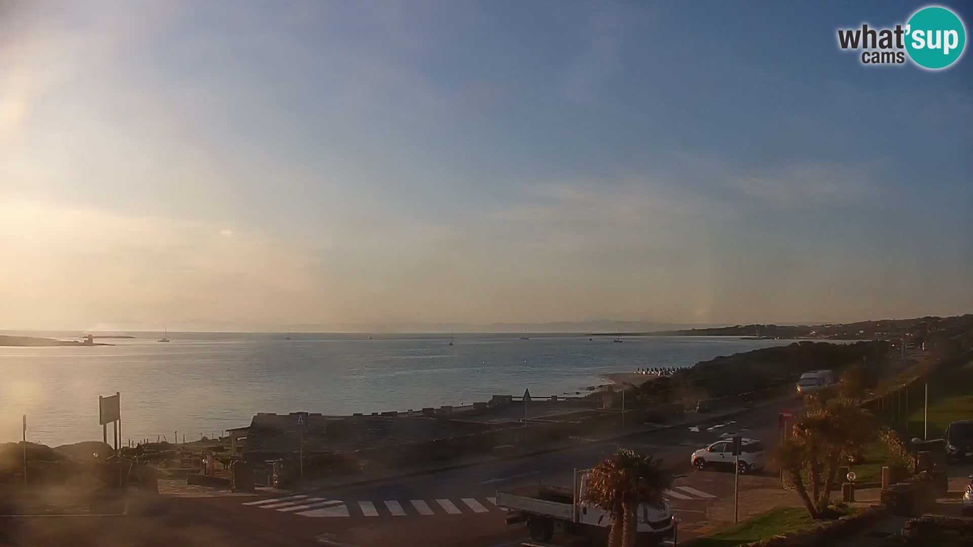 Capo Falcone webcam Stintino – Spiaggia La Pelosa
