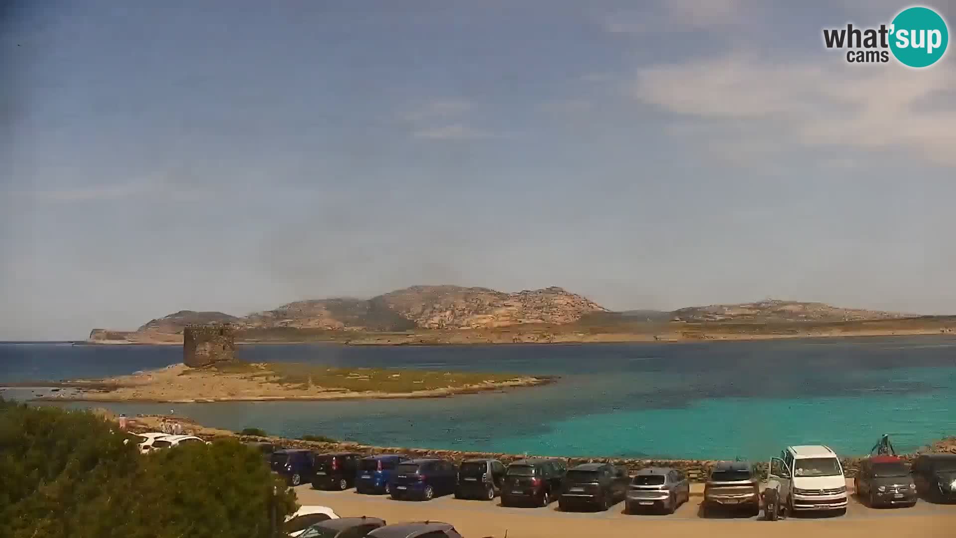 Capo Falcone webcam Stintino – Spiaggia La Pelosa