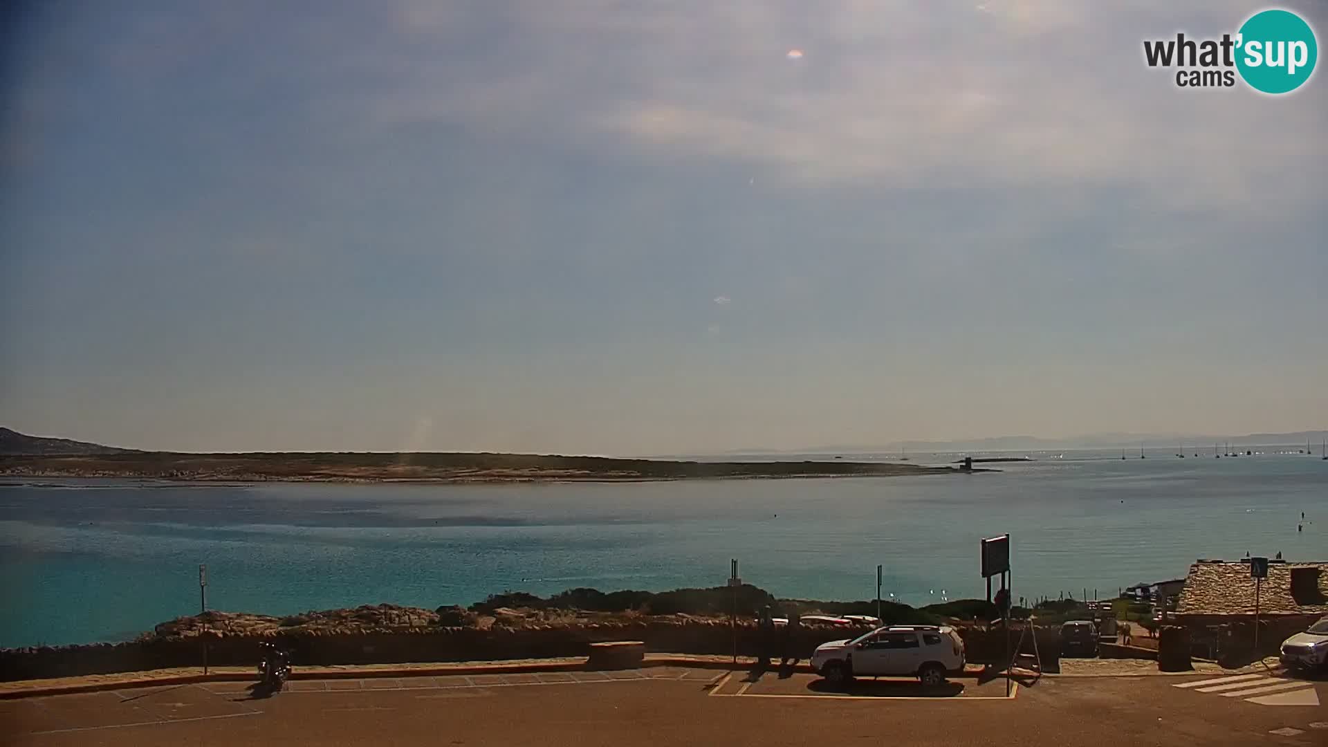 Capo Falcone web kamera Stintino – Plaža La Pelosa