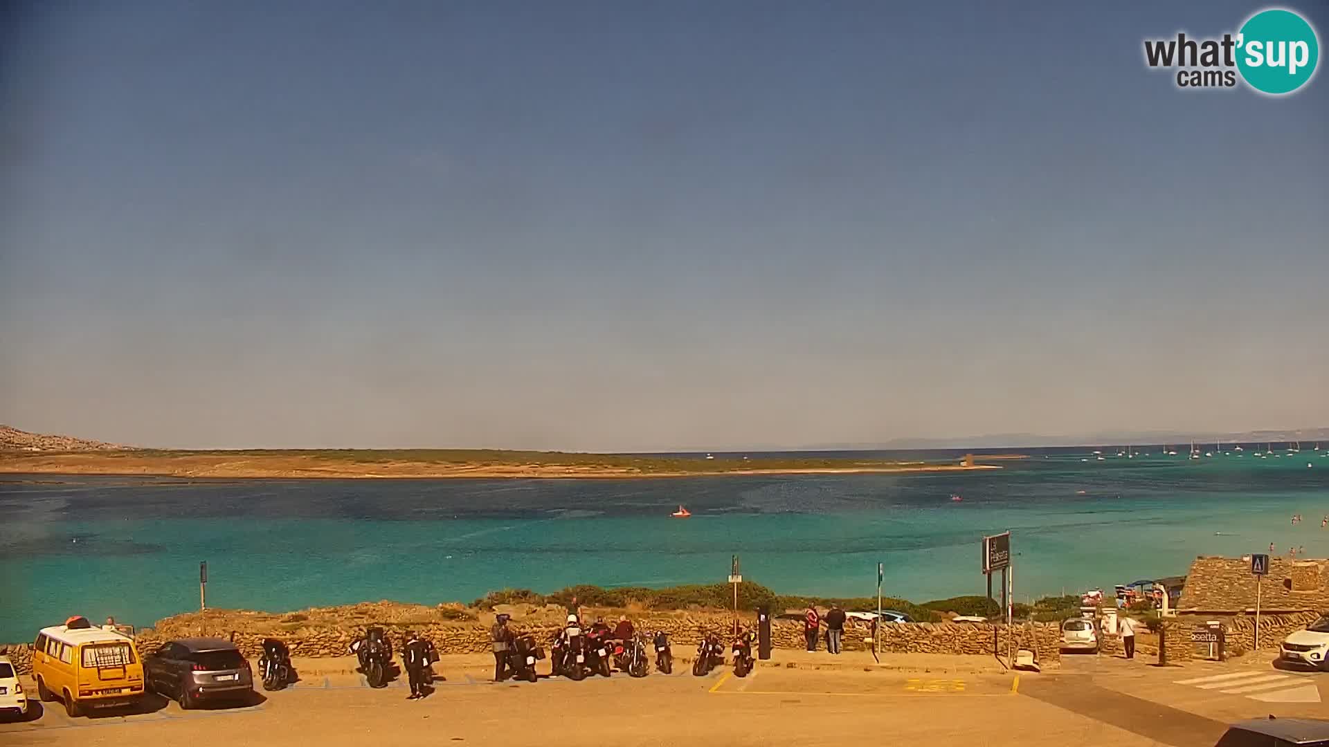 Stintino Live webcam La Pelosa beach – Sardinia – Italy