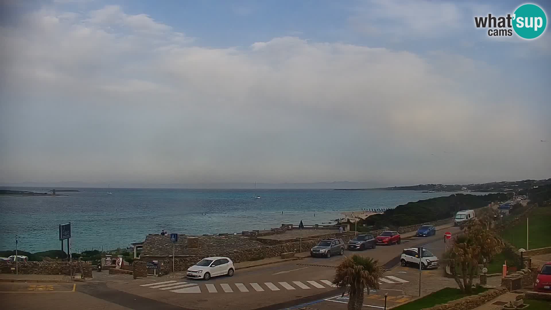 Stintino Cámara web en vivo Playa de La Pelosa – Cerdeña – Italia