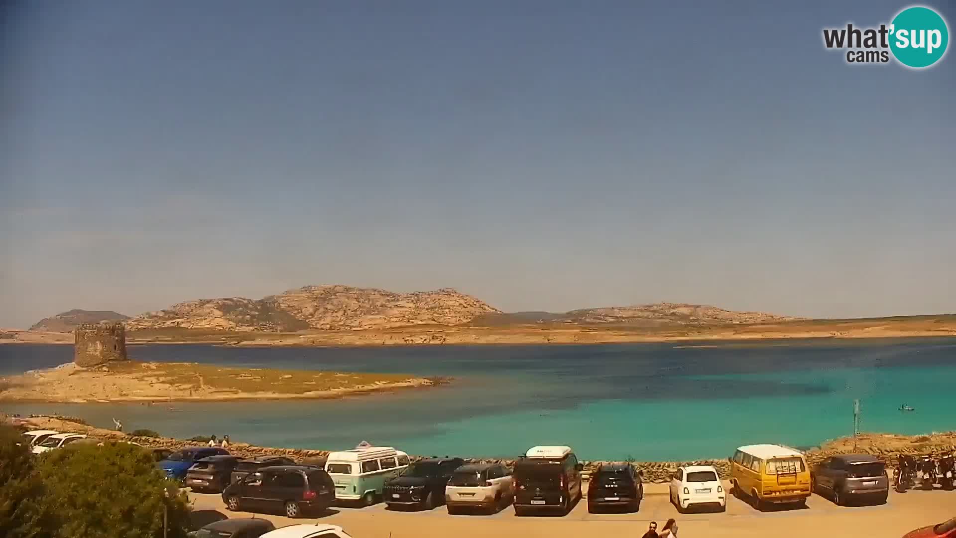 Capo Falcone web kamera Stintino – Plaža La Pelosa