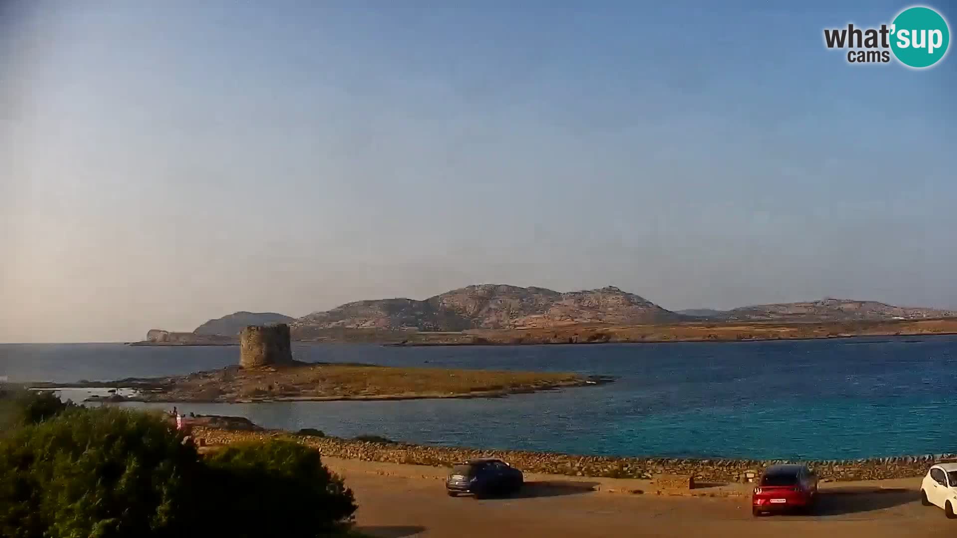 Stintino Webcam en direct Plage de La Pelosa – Sardaigne – Italie