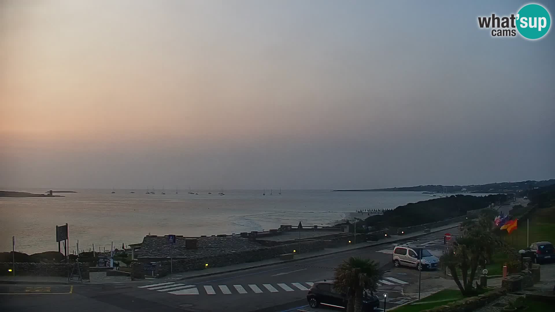 Capo Falcone livecam Stintino – La Pelosa Strand