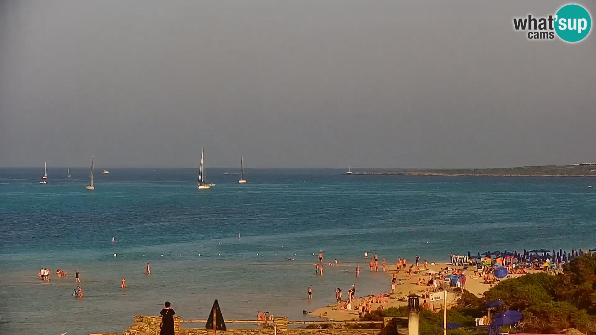 Stintino Live webcam Spiaggia La Pelosa – Sardegna