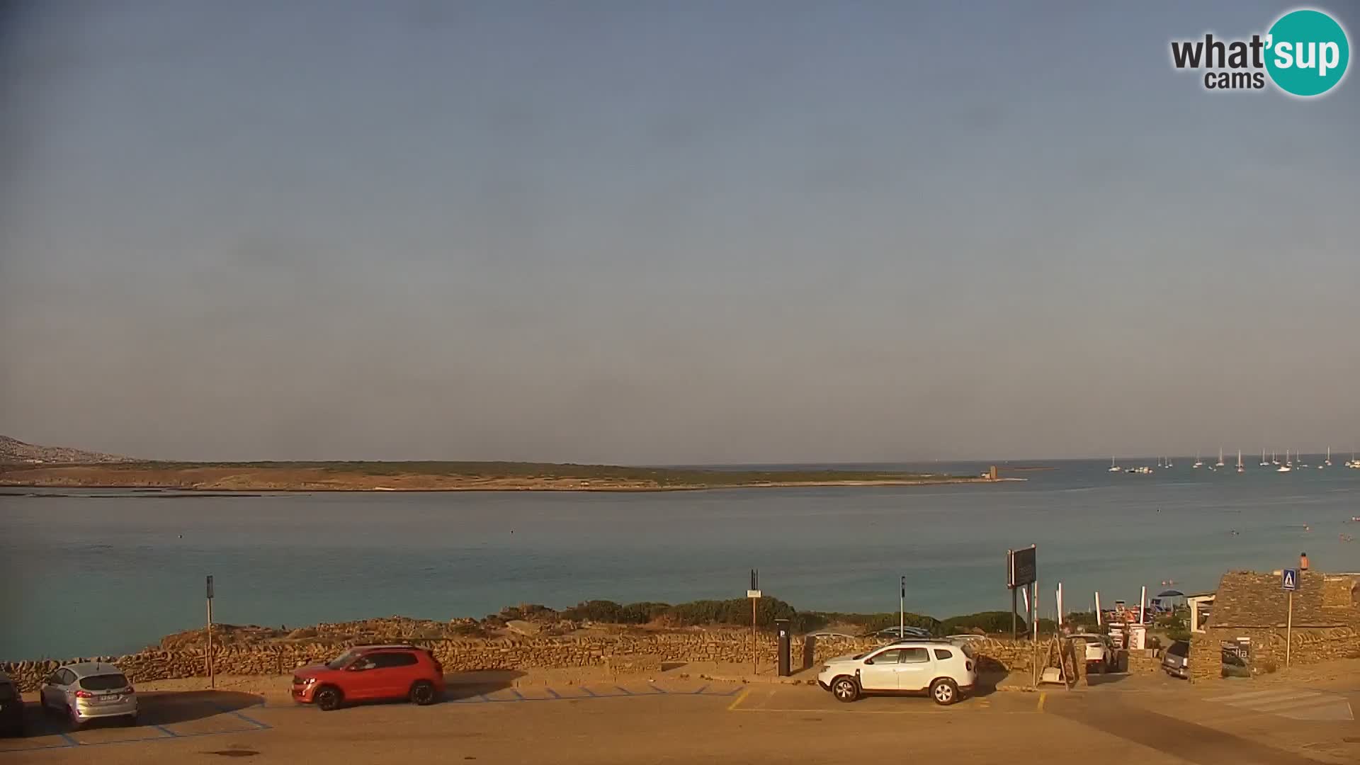 Stintino Live webcam La Pelosa beach – Sardinia – Italy