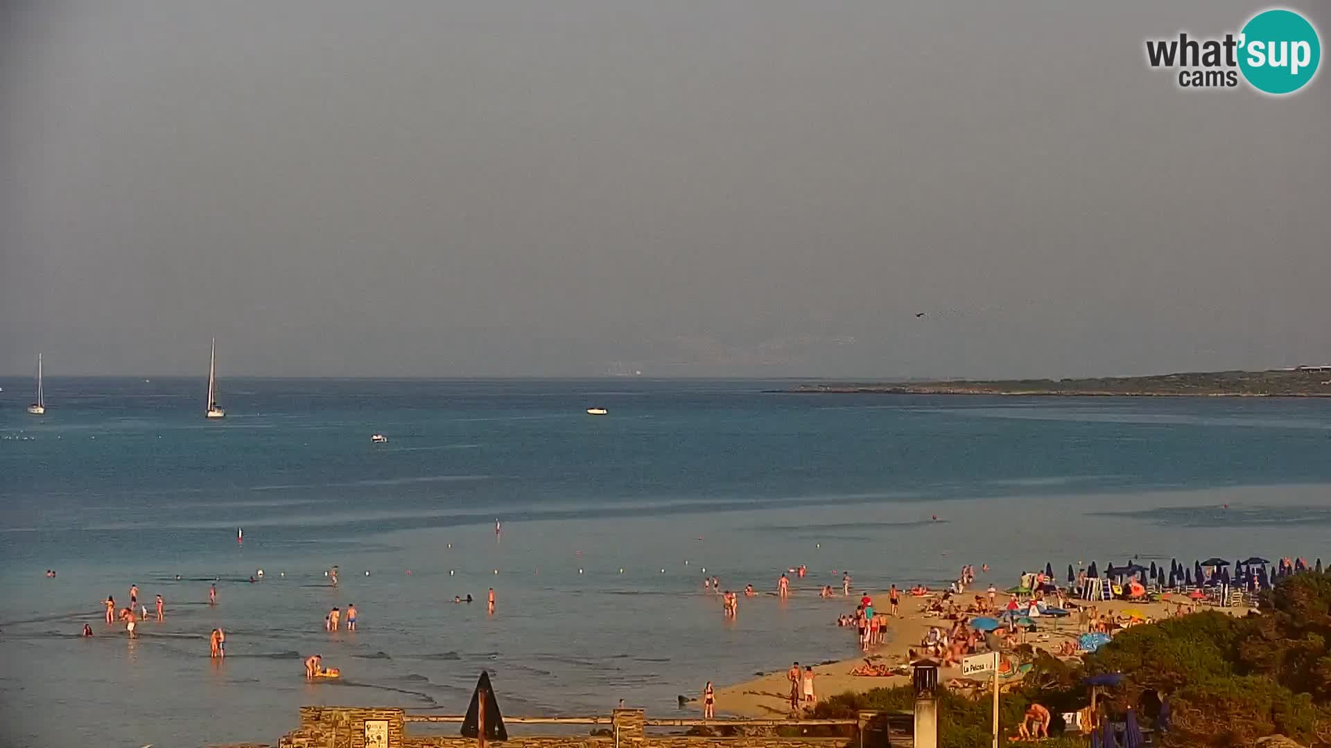 Stintino Live webcam La Pelosa beach – Sardinia – Italy