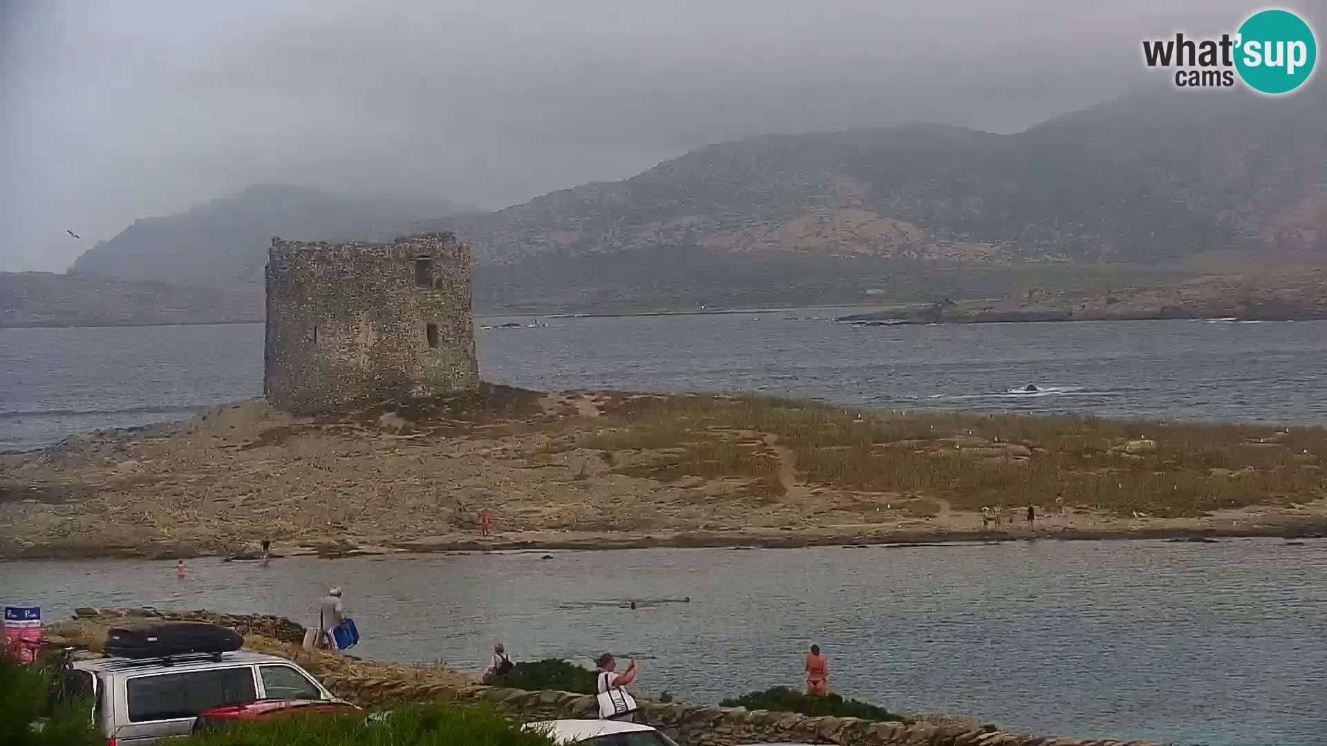 Stintino Webcam en direct Plage de La Pelosa – Sardaigne – Italie