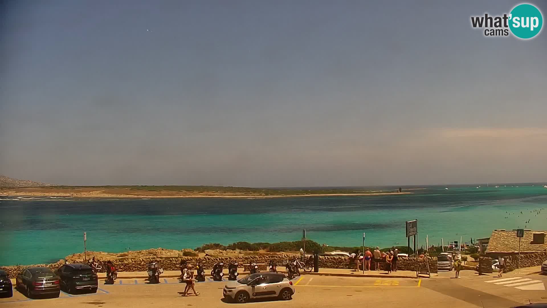 Stintino Webcam en direct Plage de La Pelosa – Sardaigne – Italie