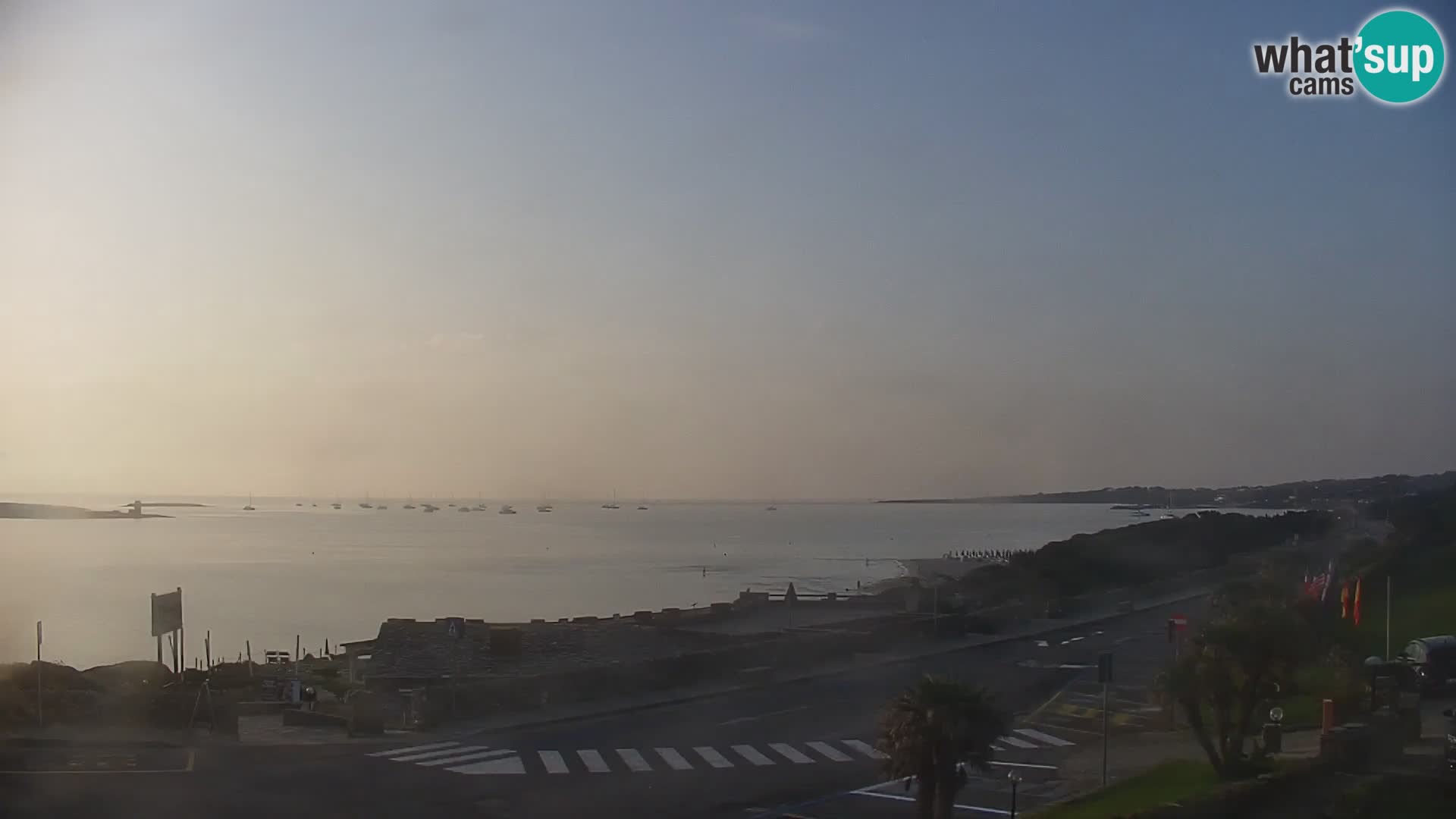 Capo Falcone livecam Stintino – La Pelosa Strand