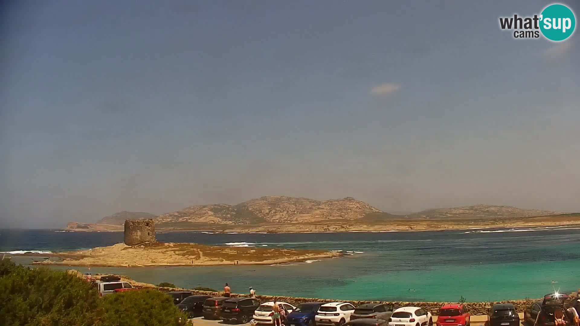 Capo Falcone web kamera Stintino – Plaža La Pelosa