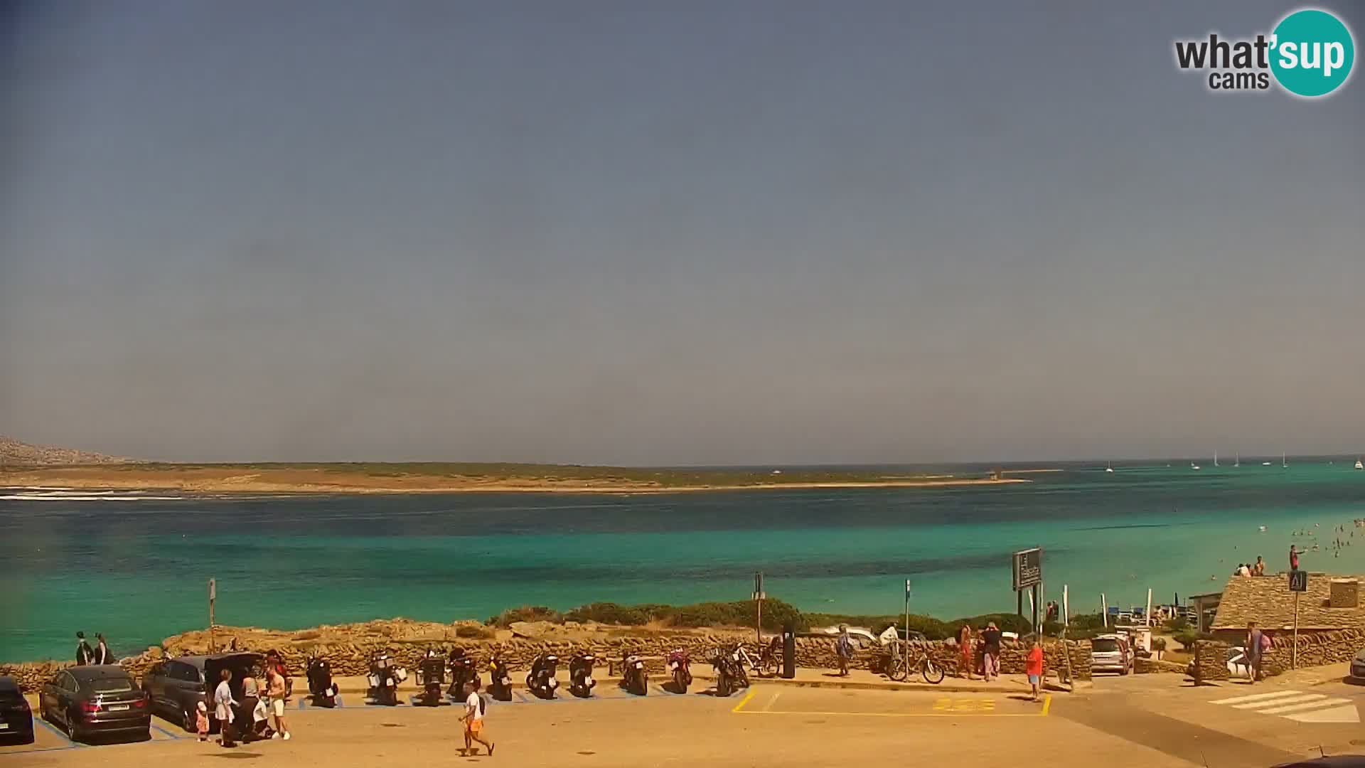 Capo Falcone web kamera Stintino – Plaža La Pelosa