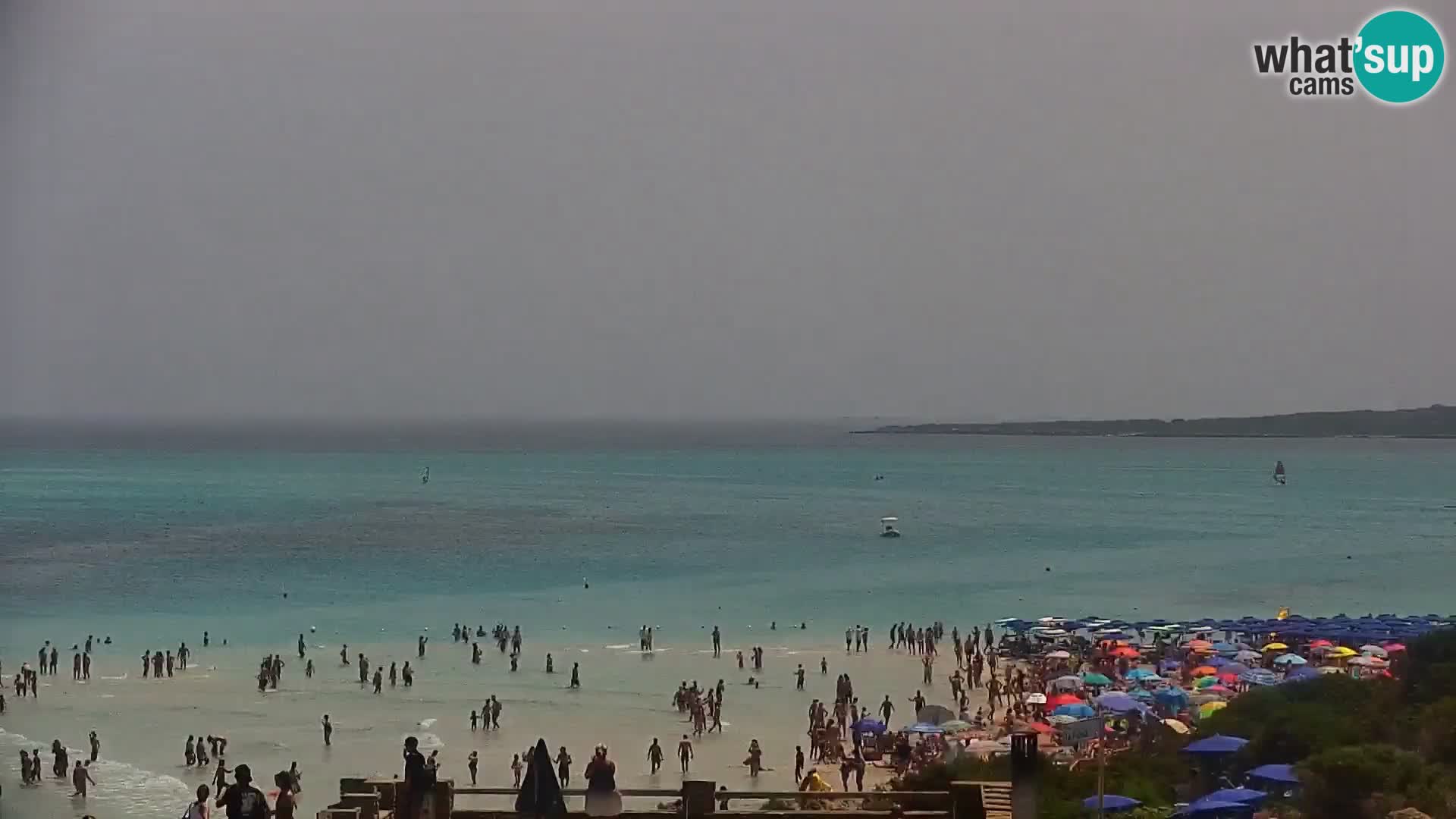 Capo Falcone livecam Stintino – La Pelosa Strand