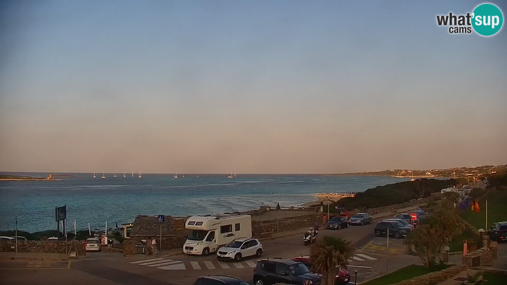 Capo Falcone webcam Stintino – Spiaggia La Pelosa
