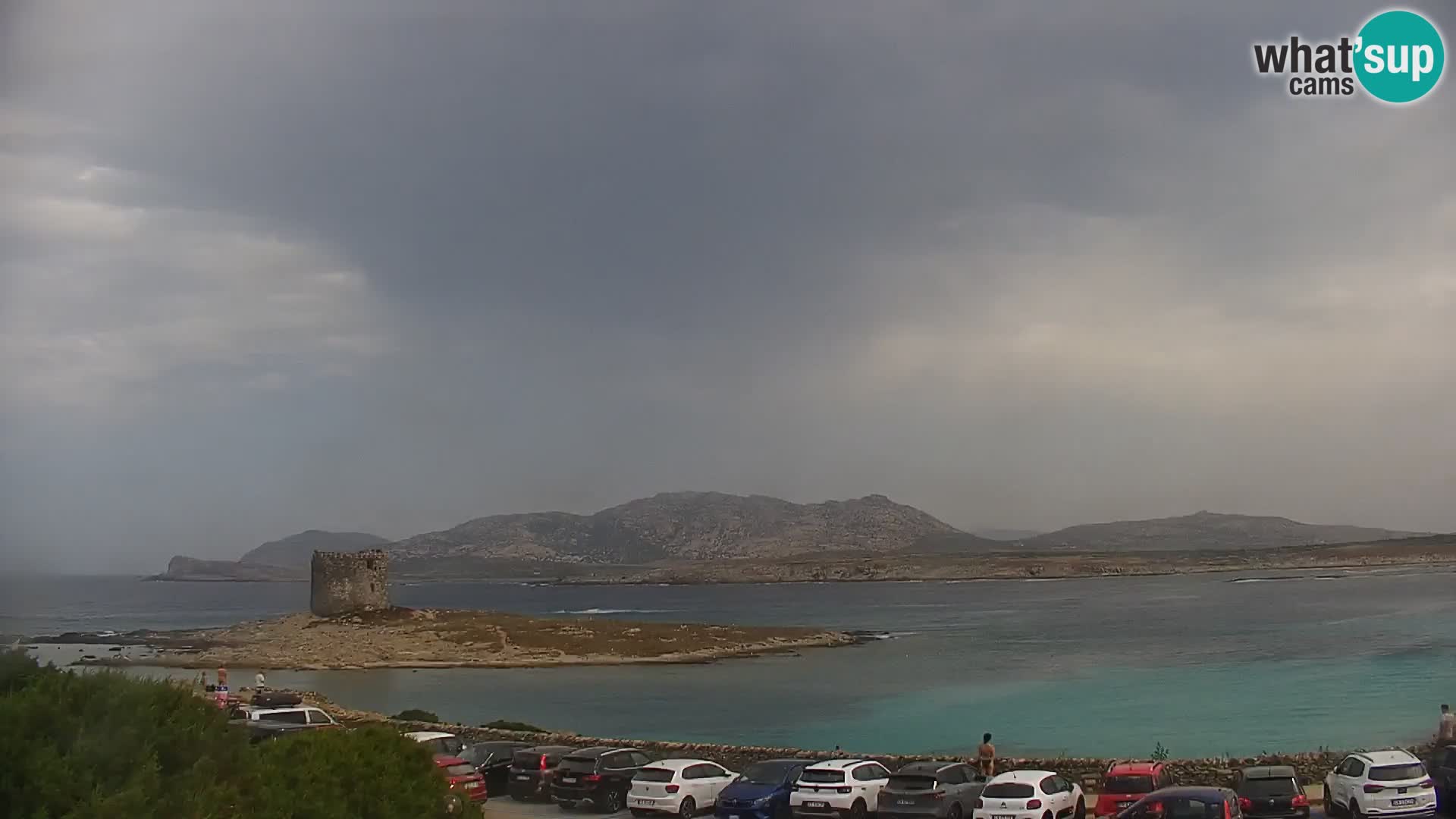 Stintino Web kamera uživo plaža La Pelosa – Sardinija – Italija