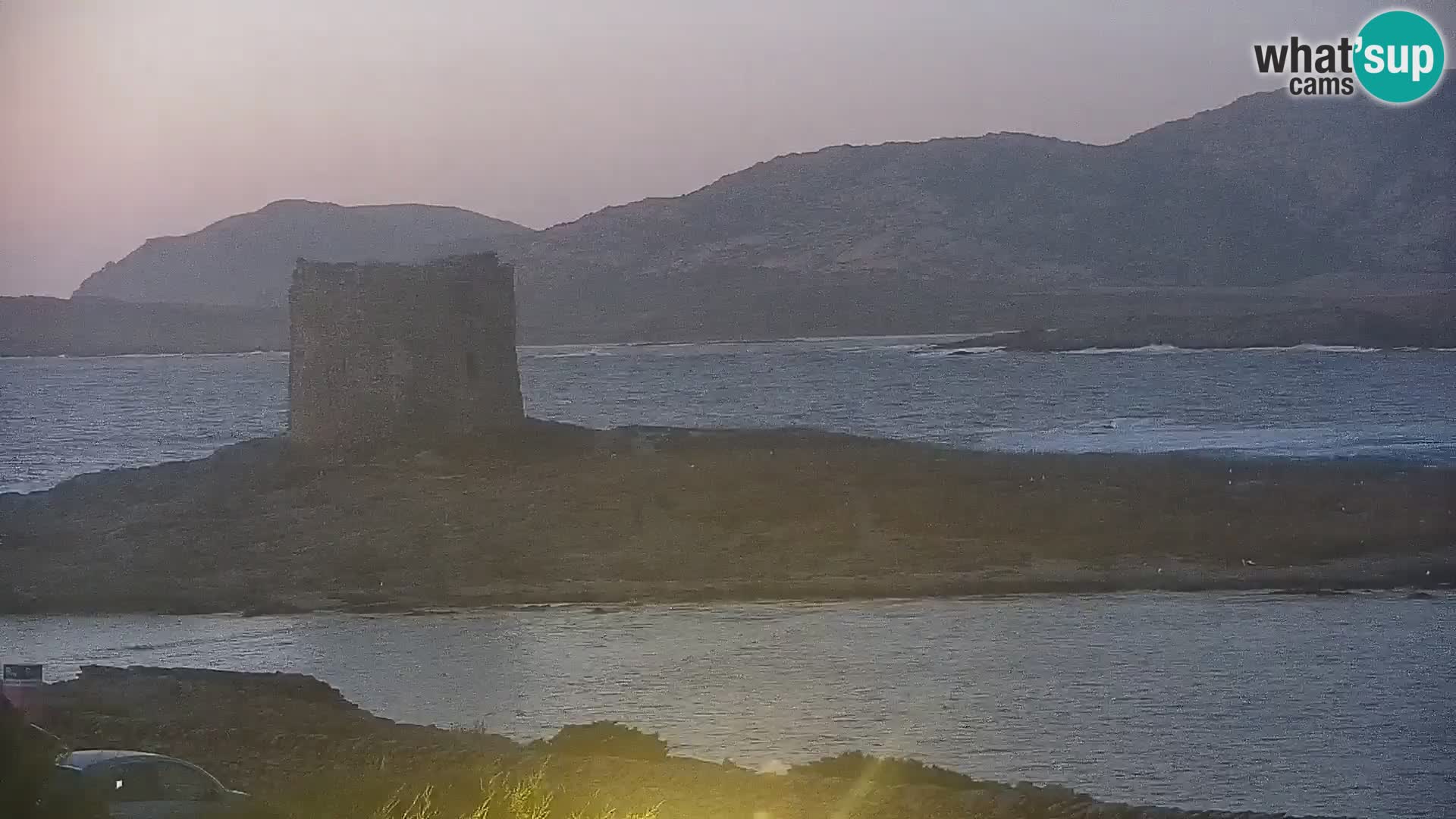 Capo Falcone livecam Stintino – La Pelosa Strand