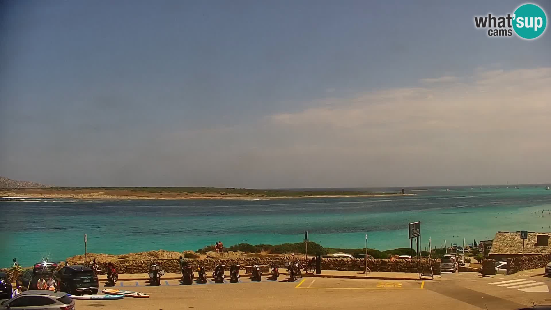 Capo Falcone web kamera Stintino – Plaža La Pelosa