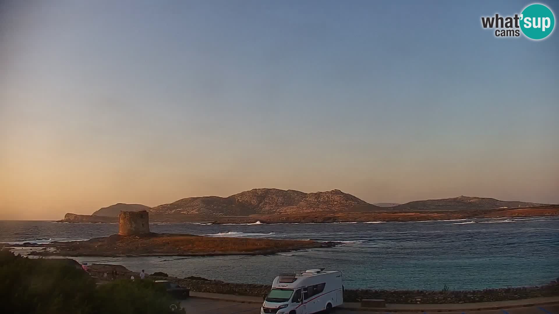 Capo Falcone webcam Stintino – Spiaggia La Pelosa