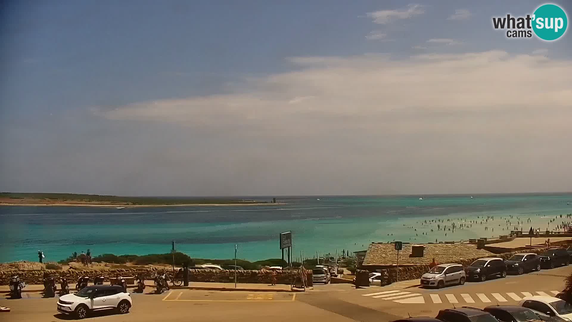 Stintino Live webcam Spiaggia La Pelosa – Sardegna