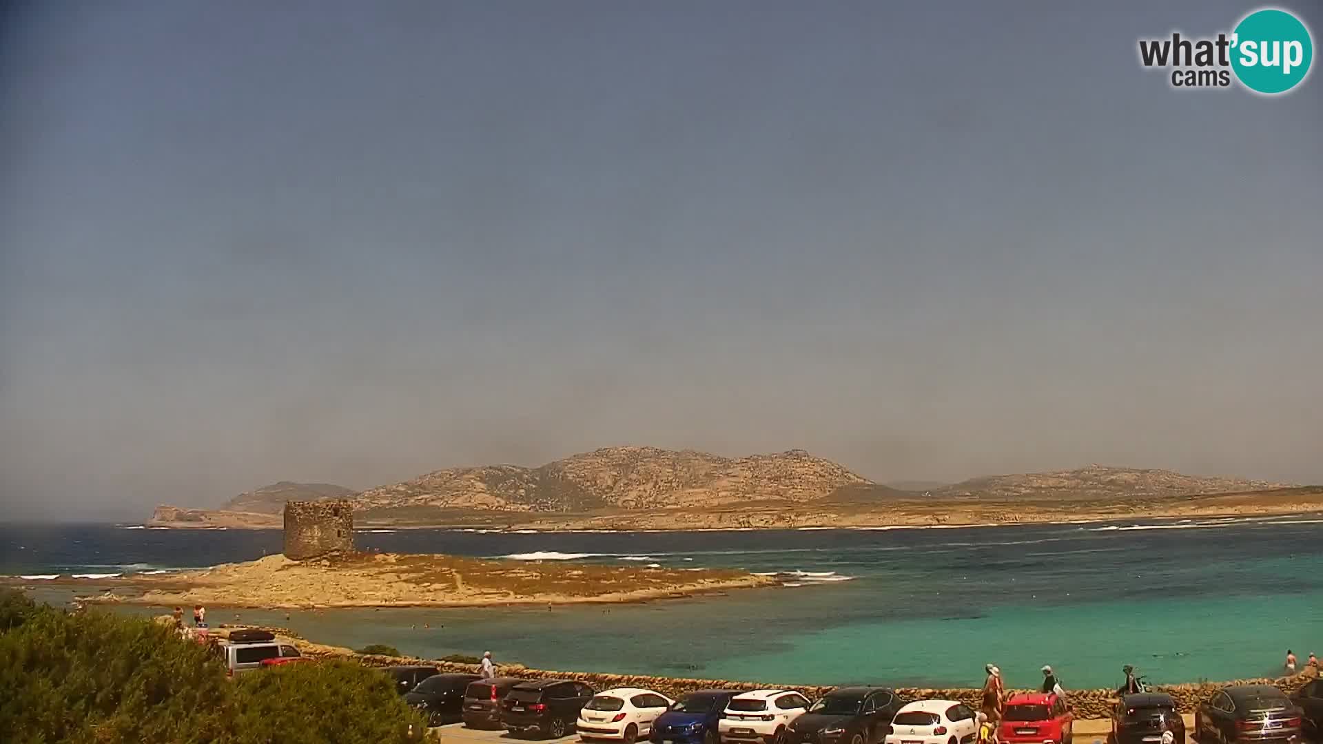 Stintino Cámara web en vivo Playa de La Pelosa – Cerdeña – Italia