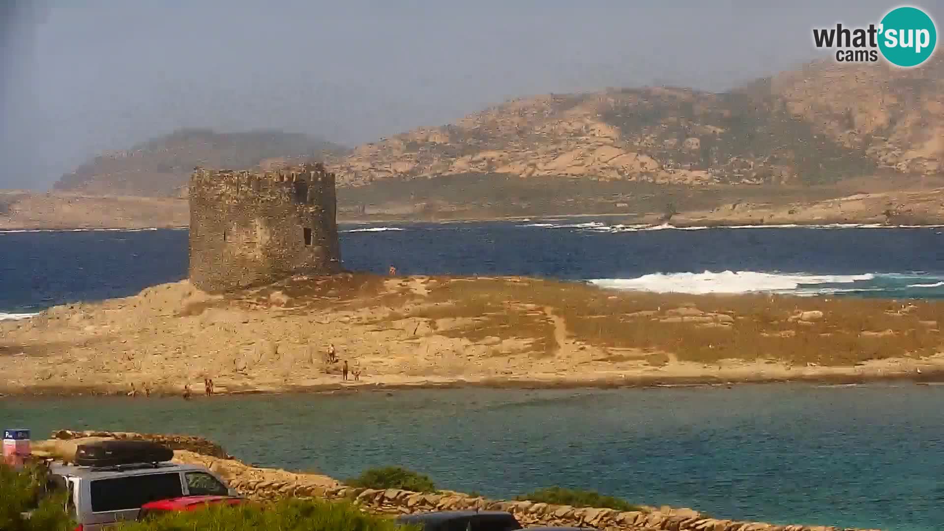 Stintino Webcam en direct Plage de La Pelosa – Sardaigne – Italie