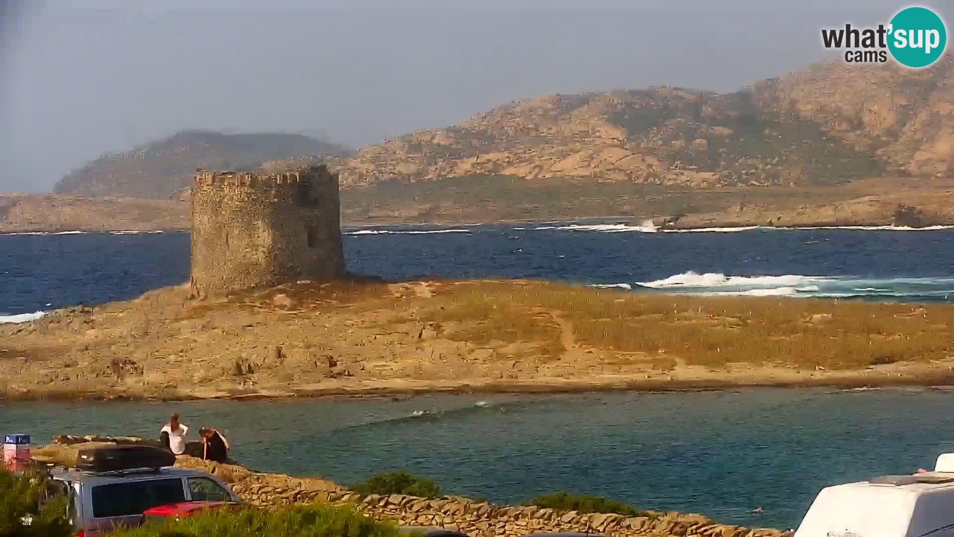 Stintino Webcam en direct Plage de La Pelosa – Sardaigne – Italie