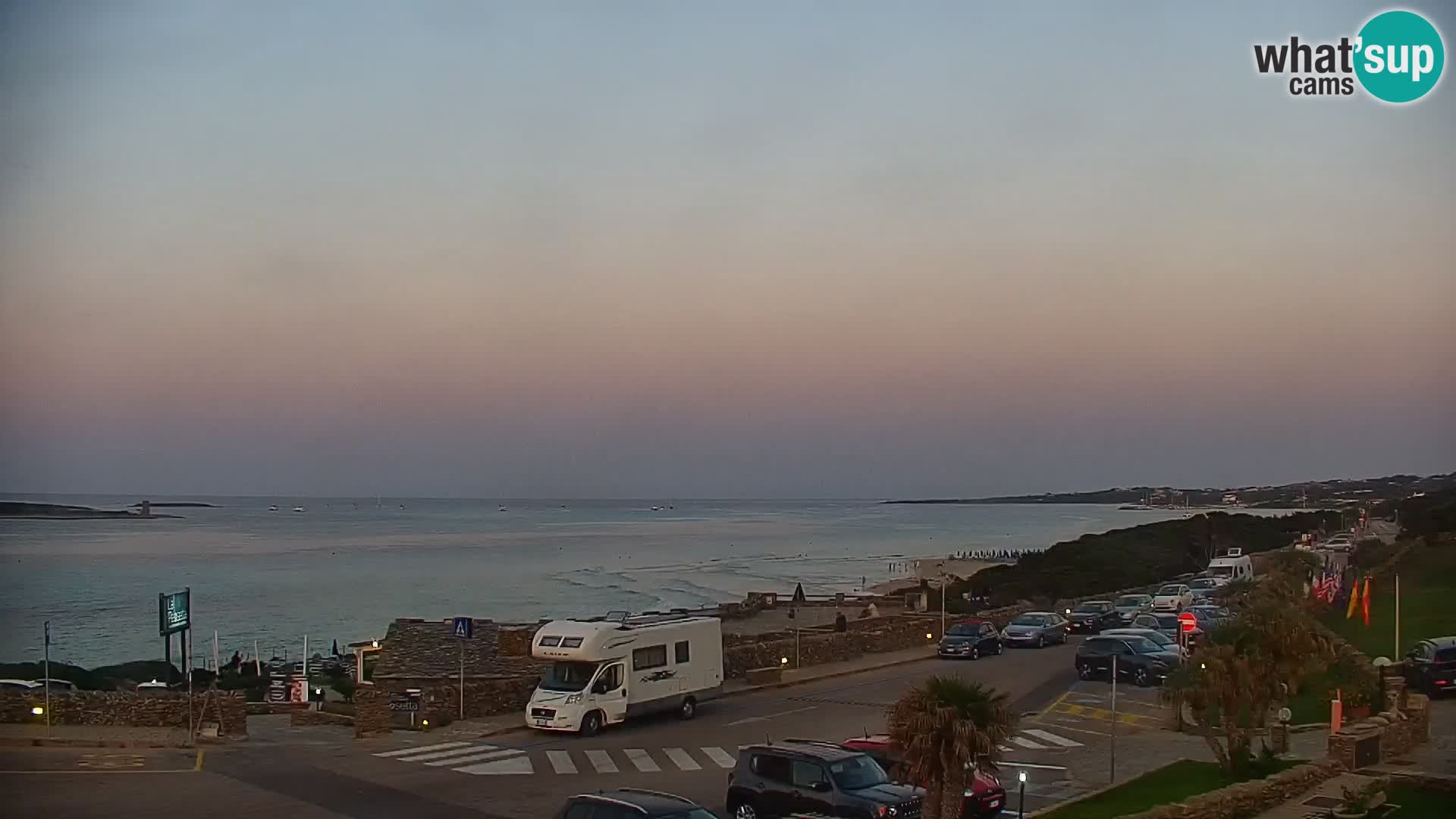 Capo Falcone webcam Stintino – Spiaggia La Pelosa