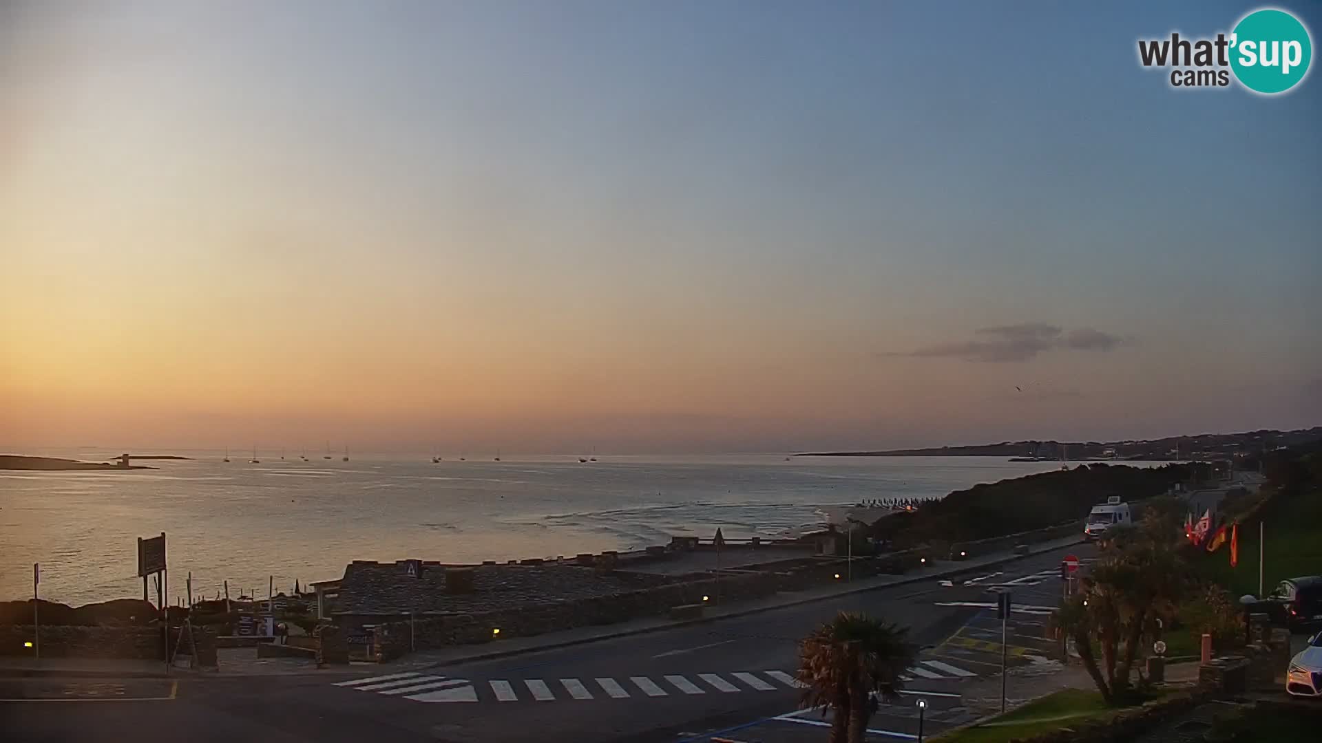 Stintino Cámara web en vivo Playa de La Pelosa – Cerdeña – Italia