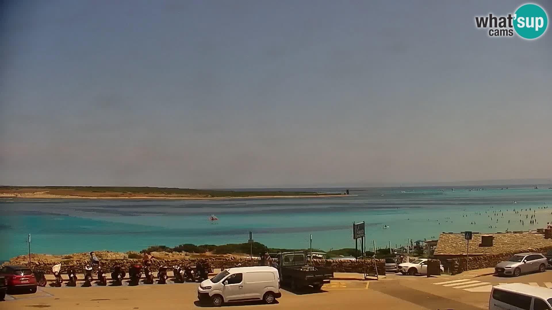 Capo Falcone livecam Stintino – La Pelosa Strand