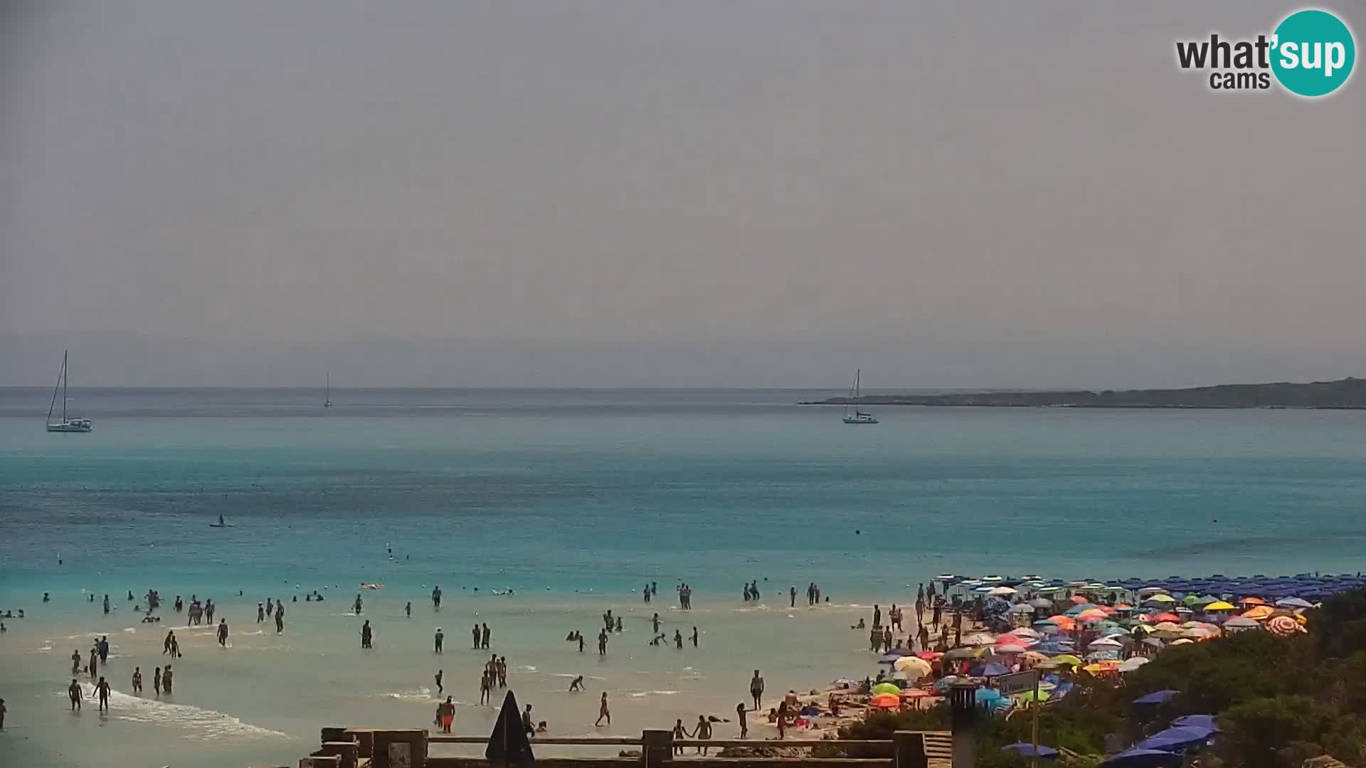 Stintino Live Webcam La Pelosa Strand – Sardinien – Italien