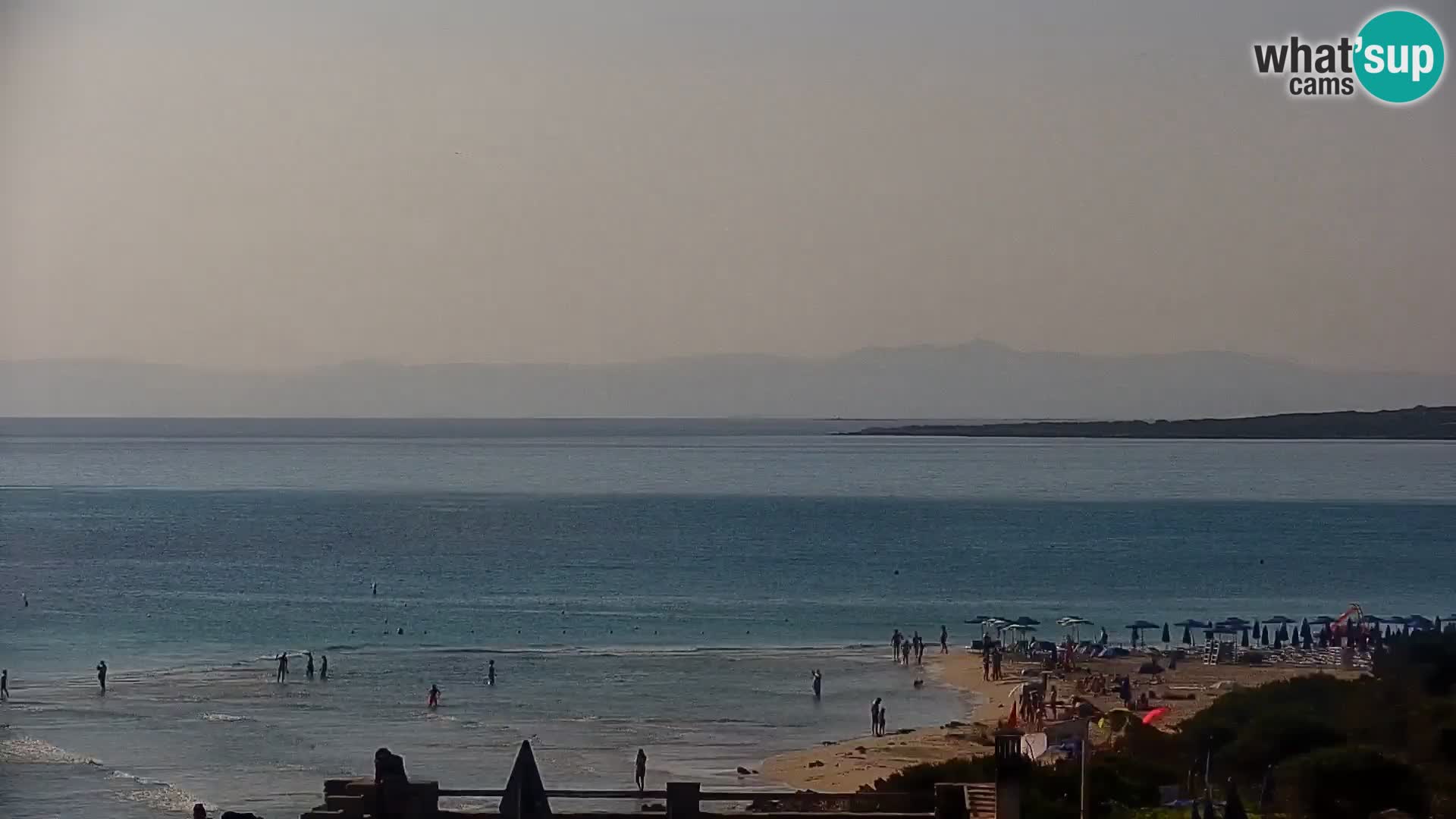 Stintino Live webcam La Pelosa beach – Sardinia – Italy