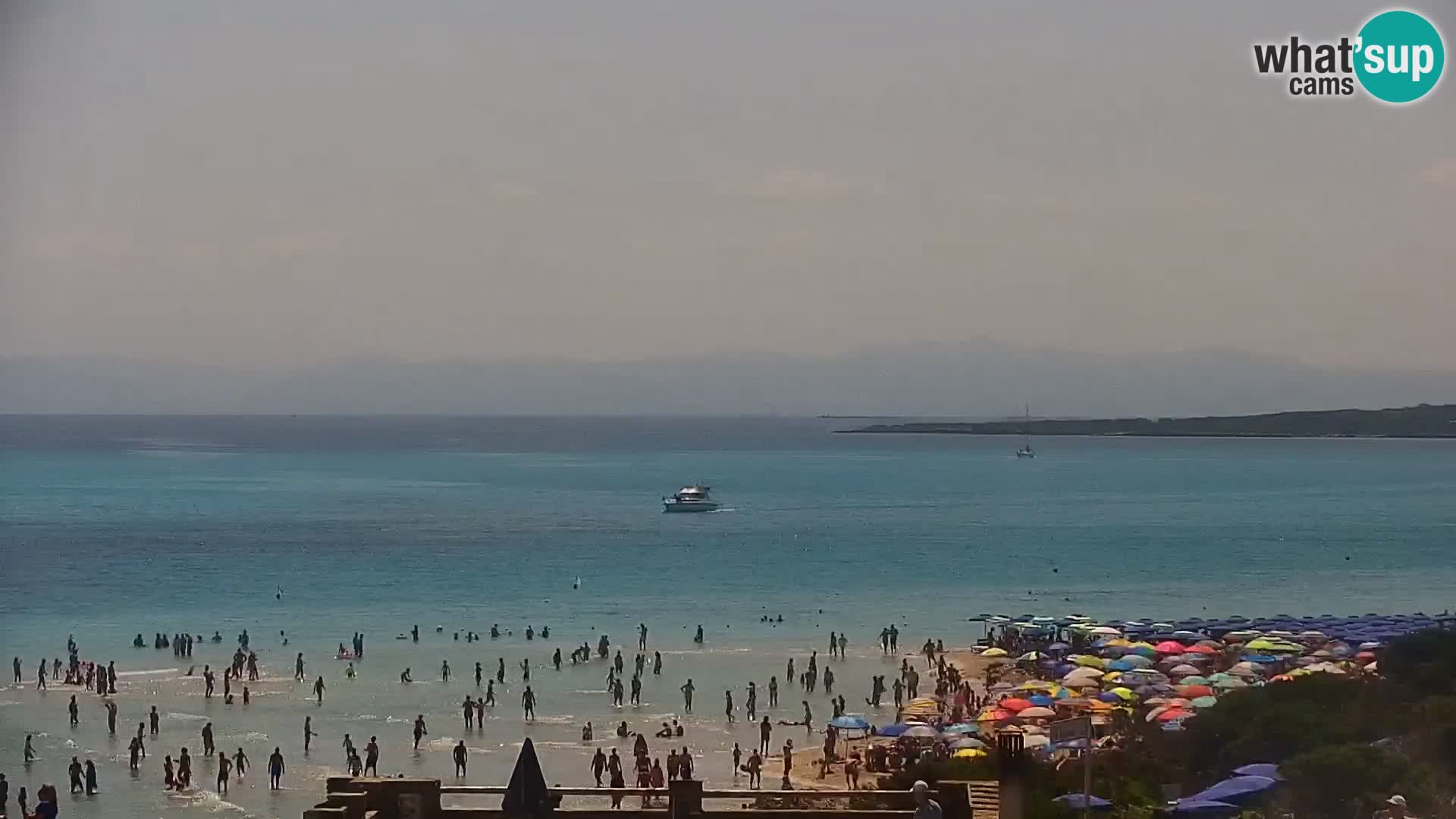 Capo Falcone webcam Stintino – Spiaggia La Pelosa