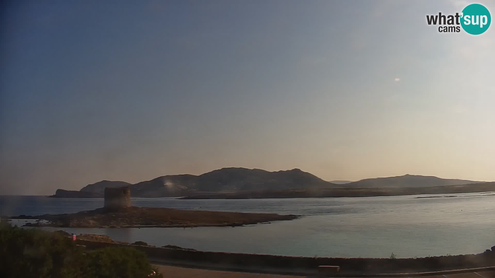 Stintino Webcam en direct Plage de La Pelosa – Sardaigne – Italie