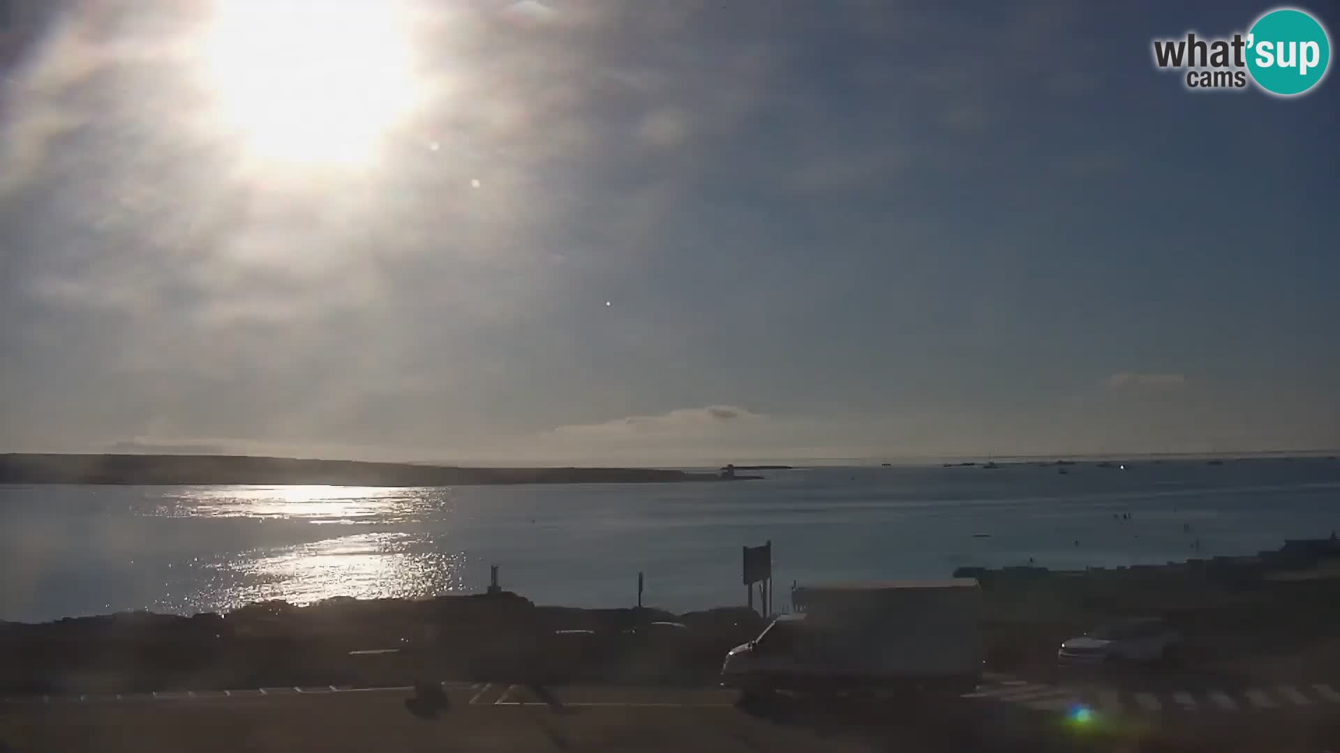 Stintino Live webcam La Pelosa beach – Sardinia – Italy
